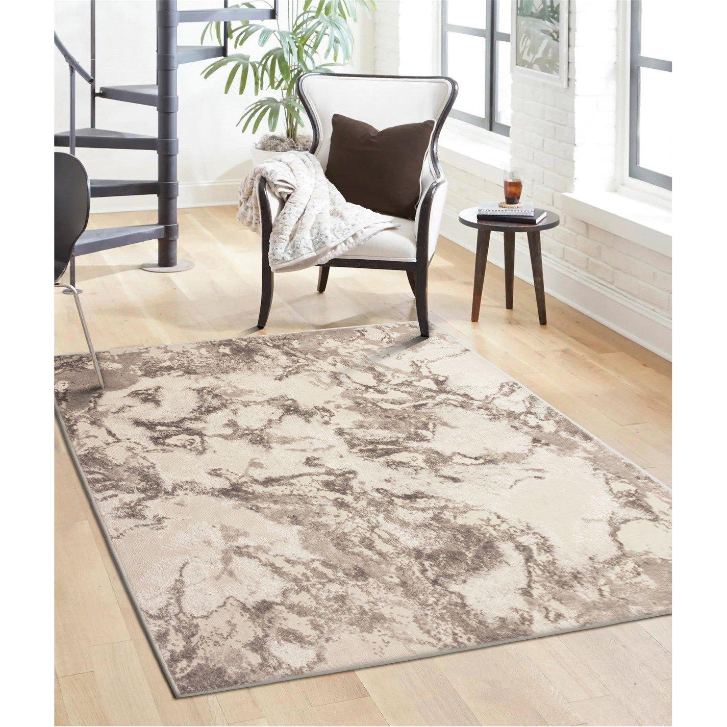 Arthouse  Muse Bahia Marble 120 X 170Cm Rug Grey - 120x170cm