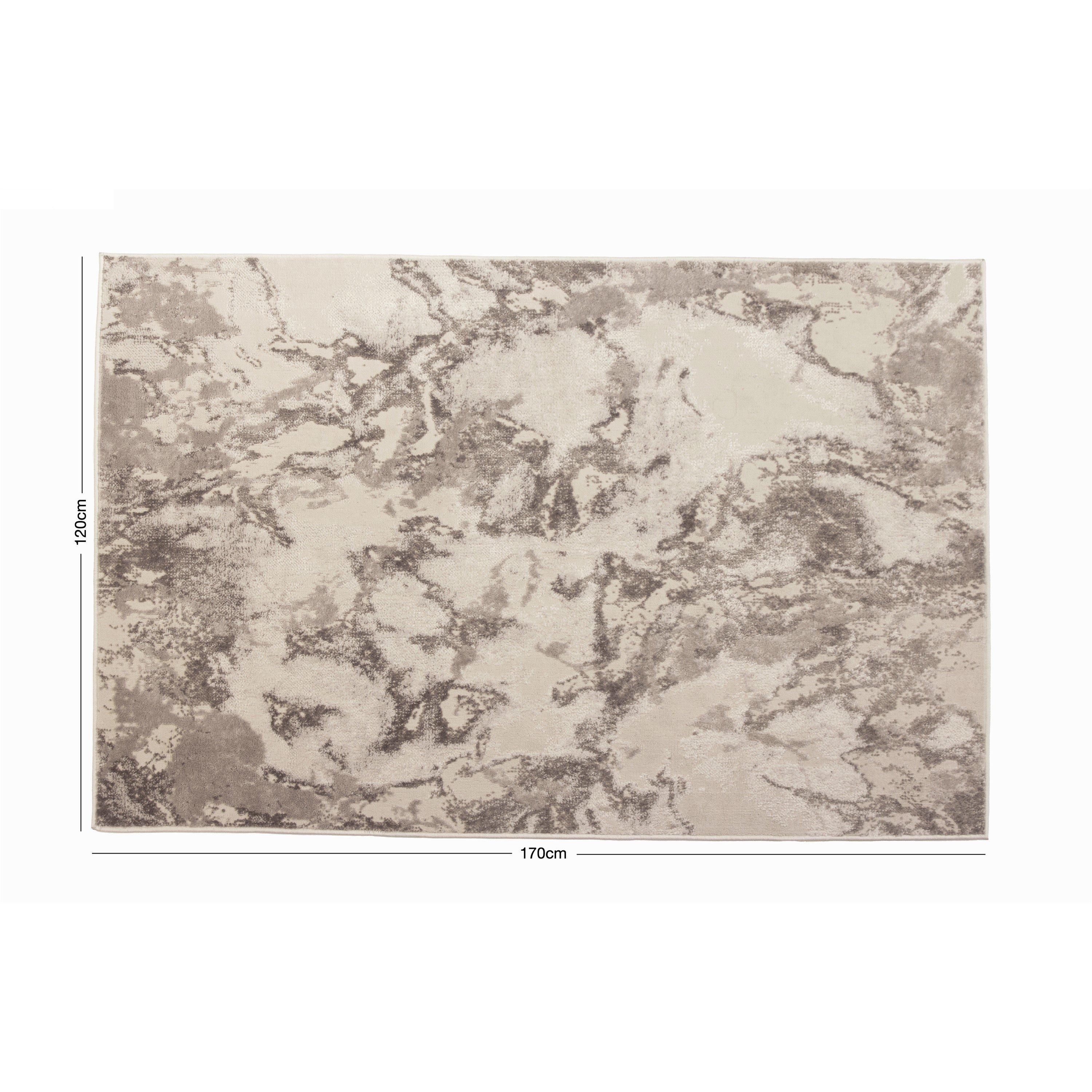 Grey - Arthouse - Muse Bahia Marble Grey 120 x 170cm Rug - 2