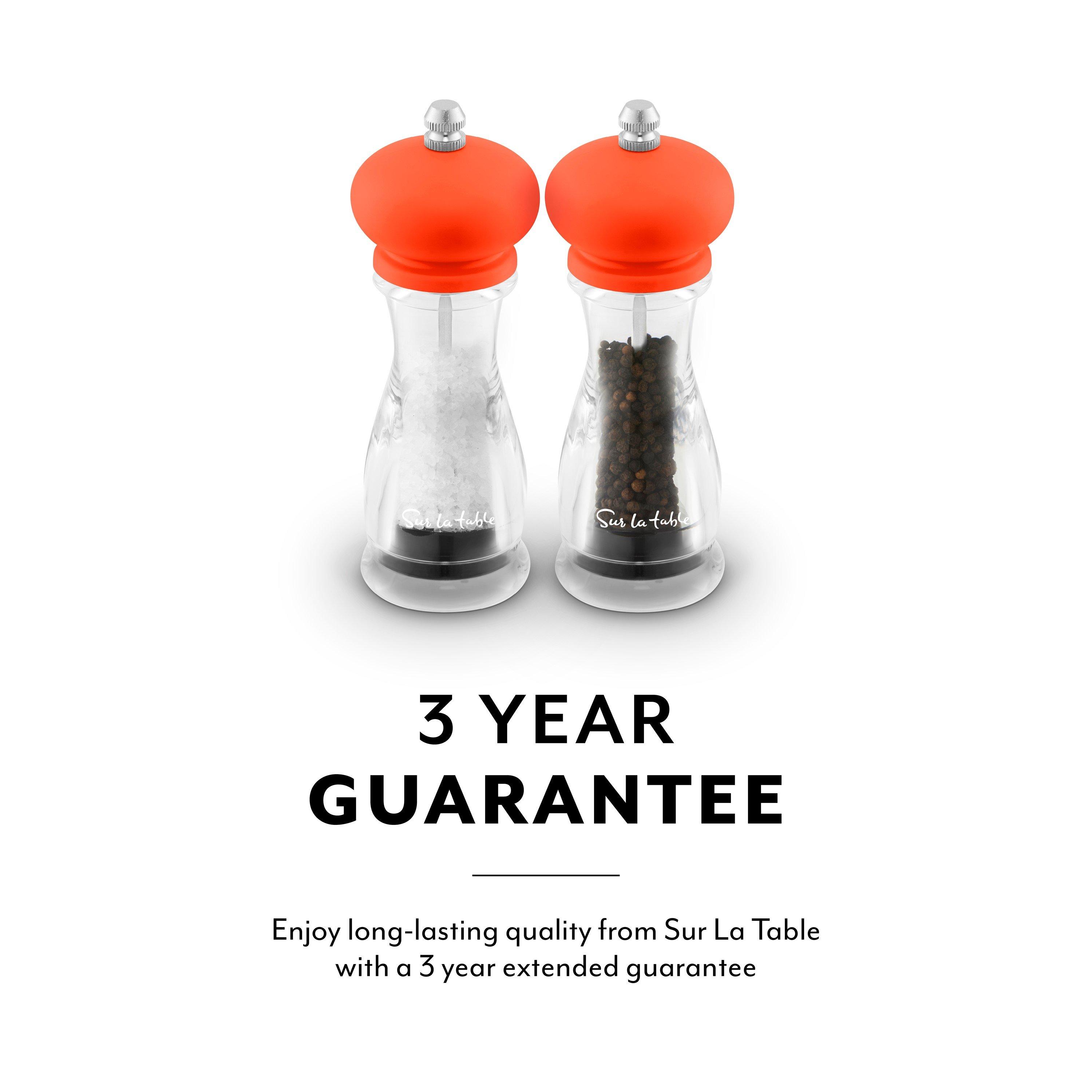 Orange - SURLATABLE - 2pc Salt and Pepper Mill Set - 8