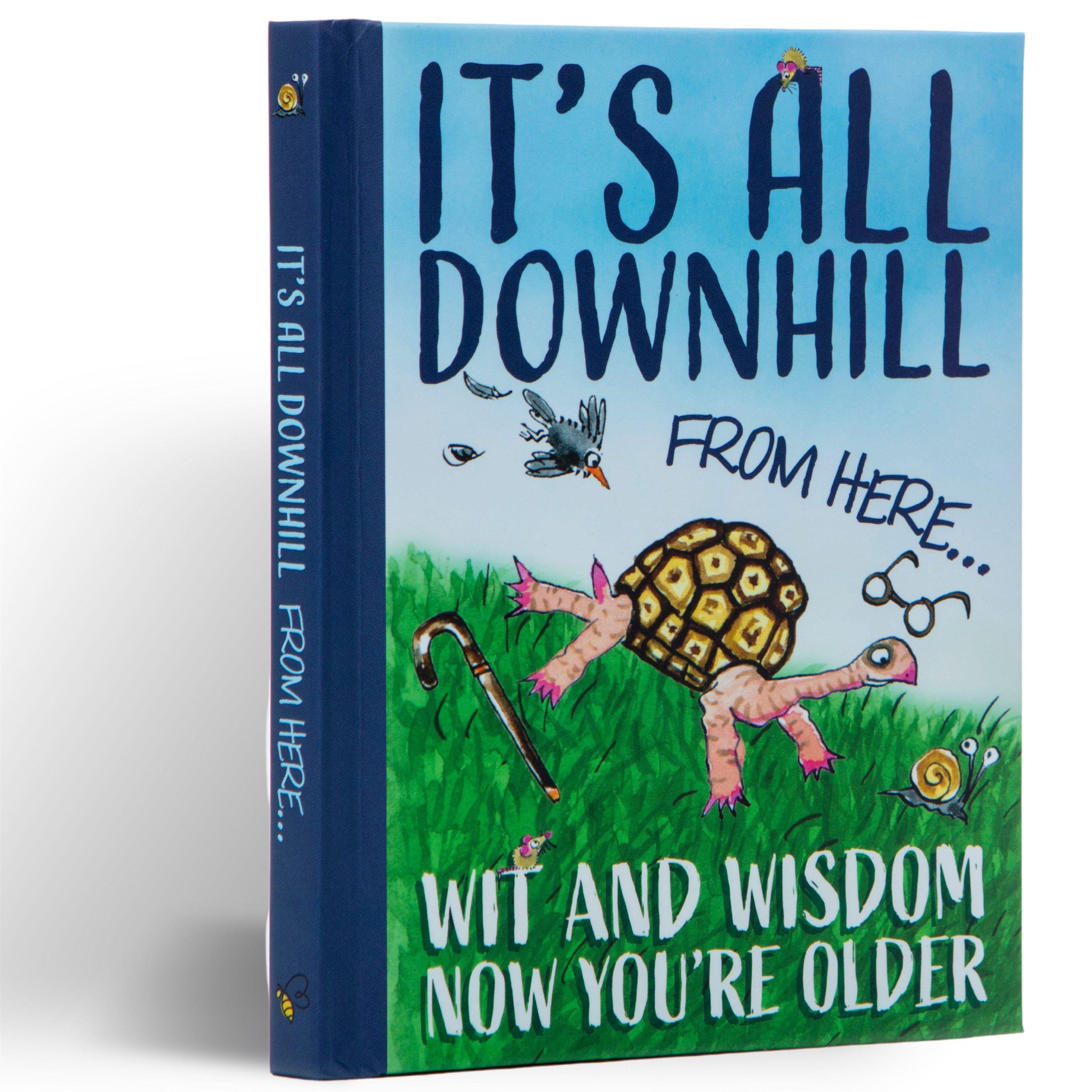 Multi - Boxer Gifts - Its All Downhill From Here Book: Wit & Wisdom - 1