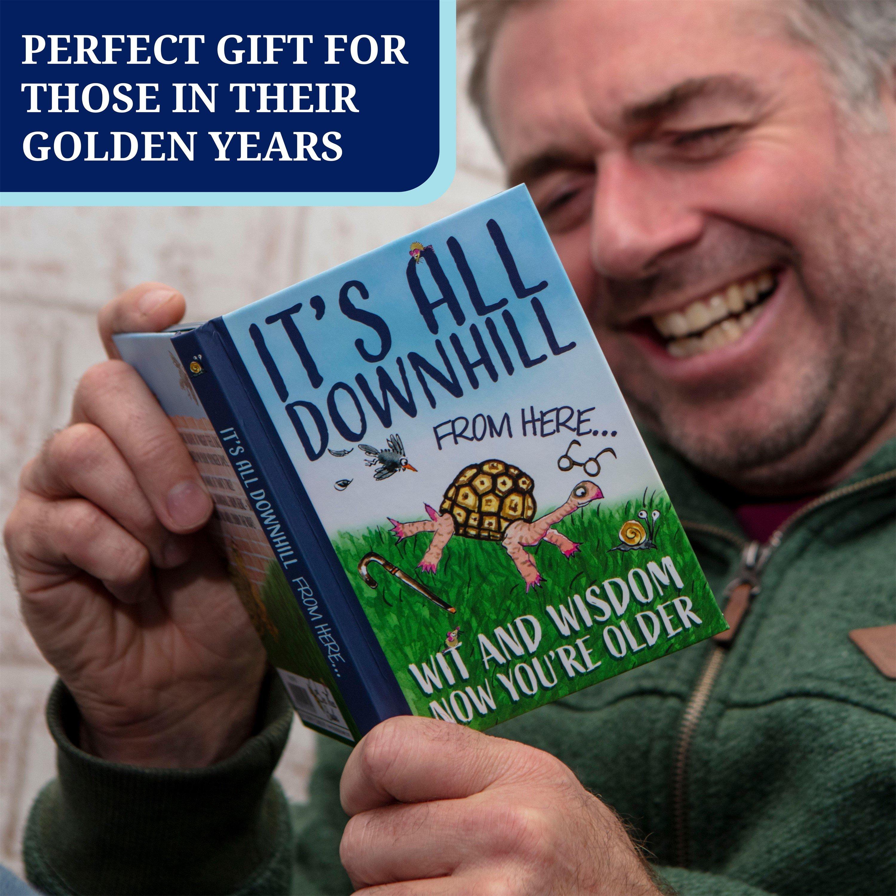 Multi - Boxer Gifts - Its All Downhill From Here Book: Wit & Wisdom - 2