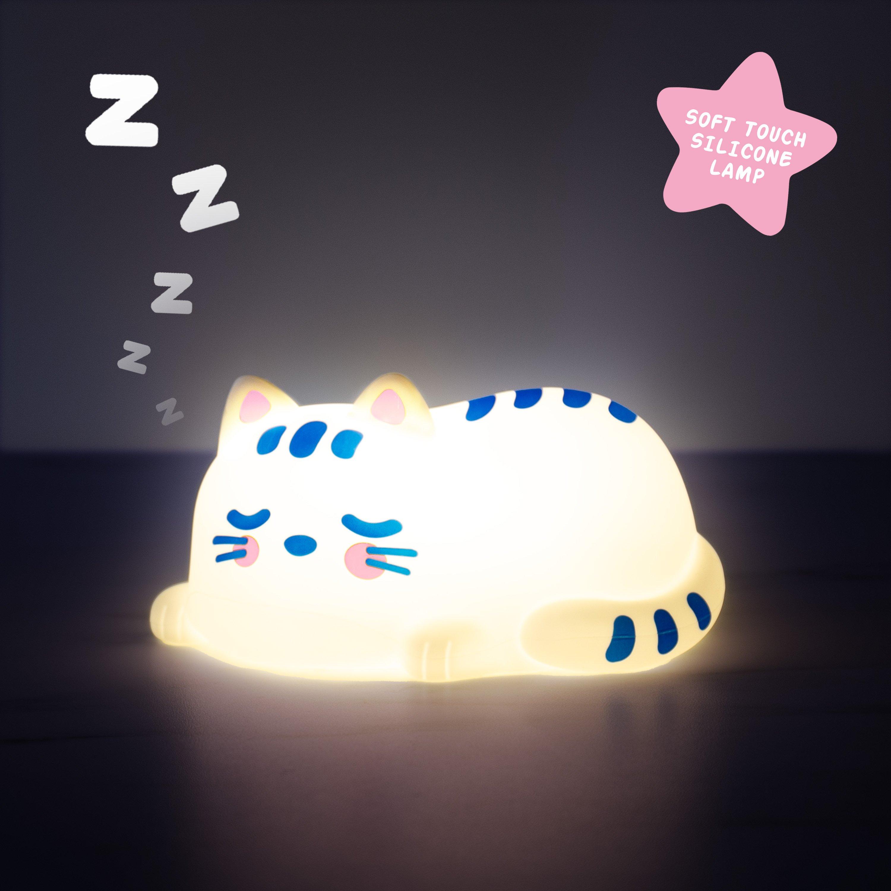 Purple - Gift Republic - Cat Nap Lamp - 4