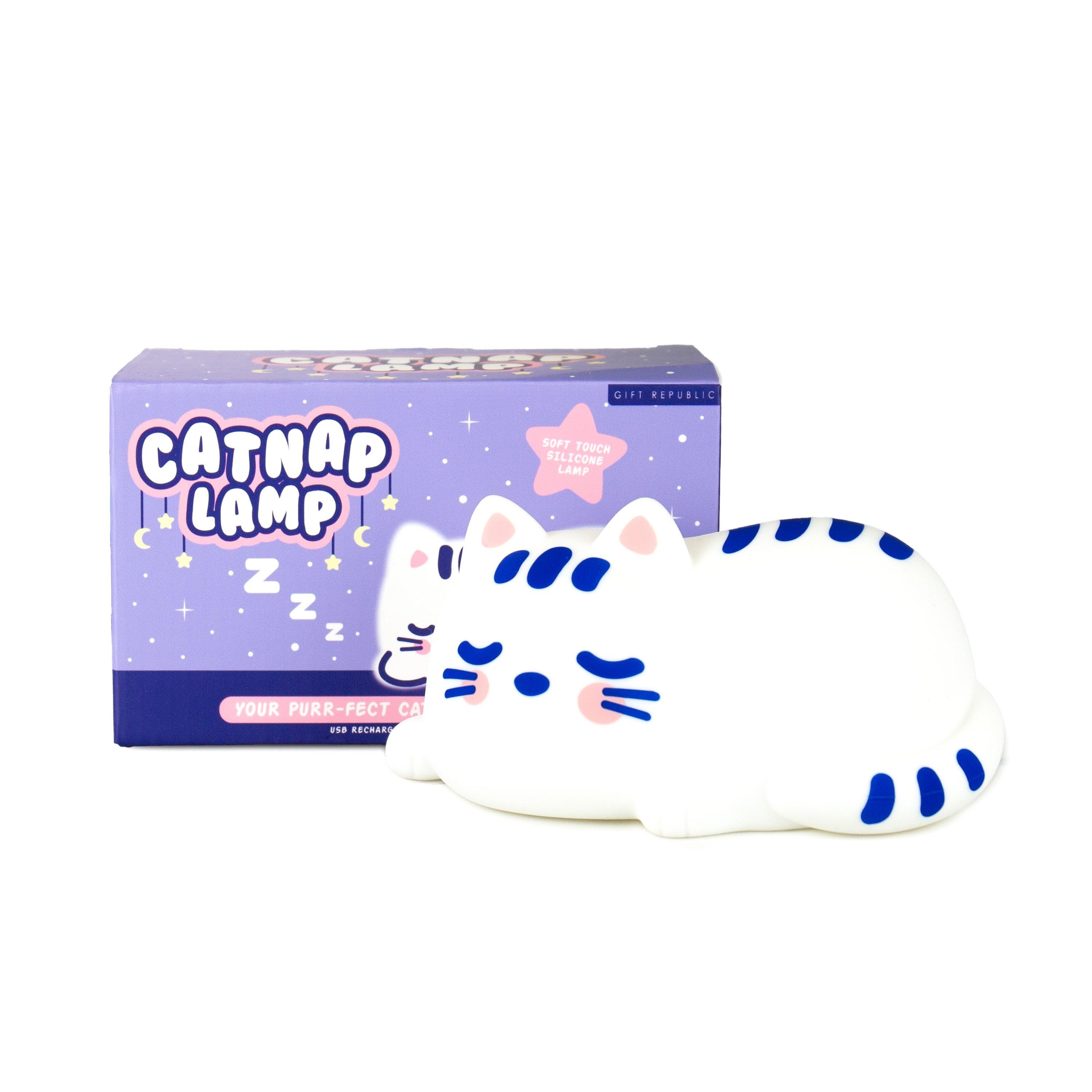 Purple - Gift Republic - Cat Nap Lamp - 8