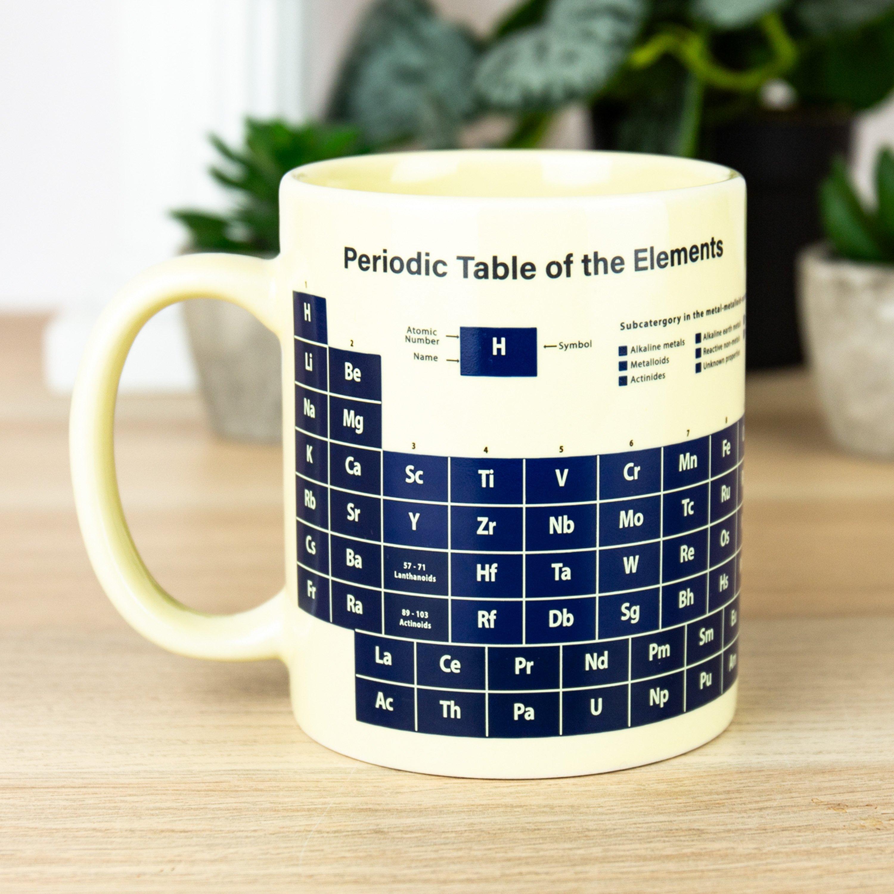 White - Gift Republic - Heat Reveal Periodic Table Mug - 2