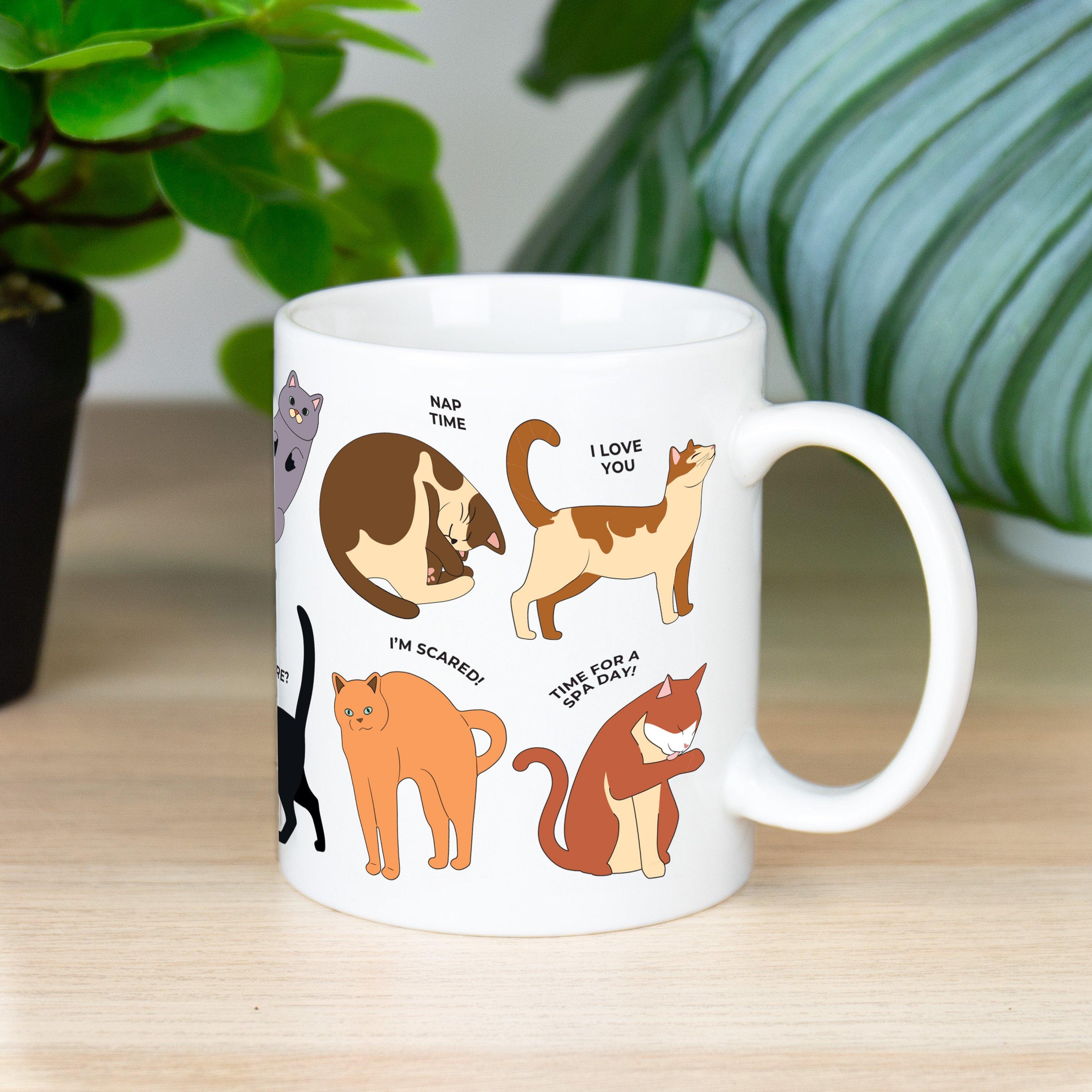 Blue - Gift Republic - How To Speak Cat Mug - 2