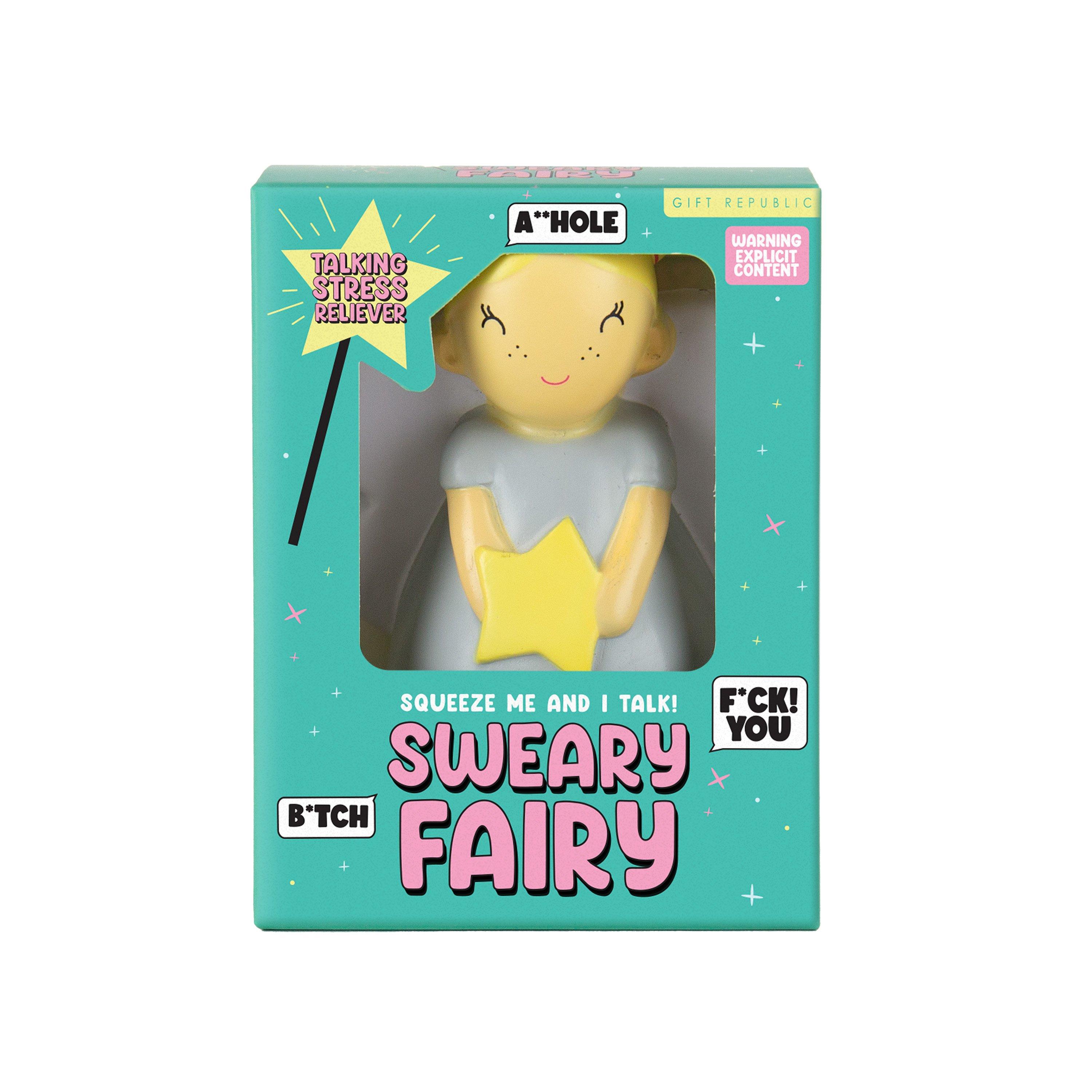 Green - Gift Republic - Sweary Fairy Stress Reliever - 4