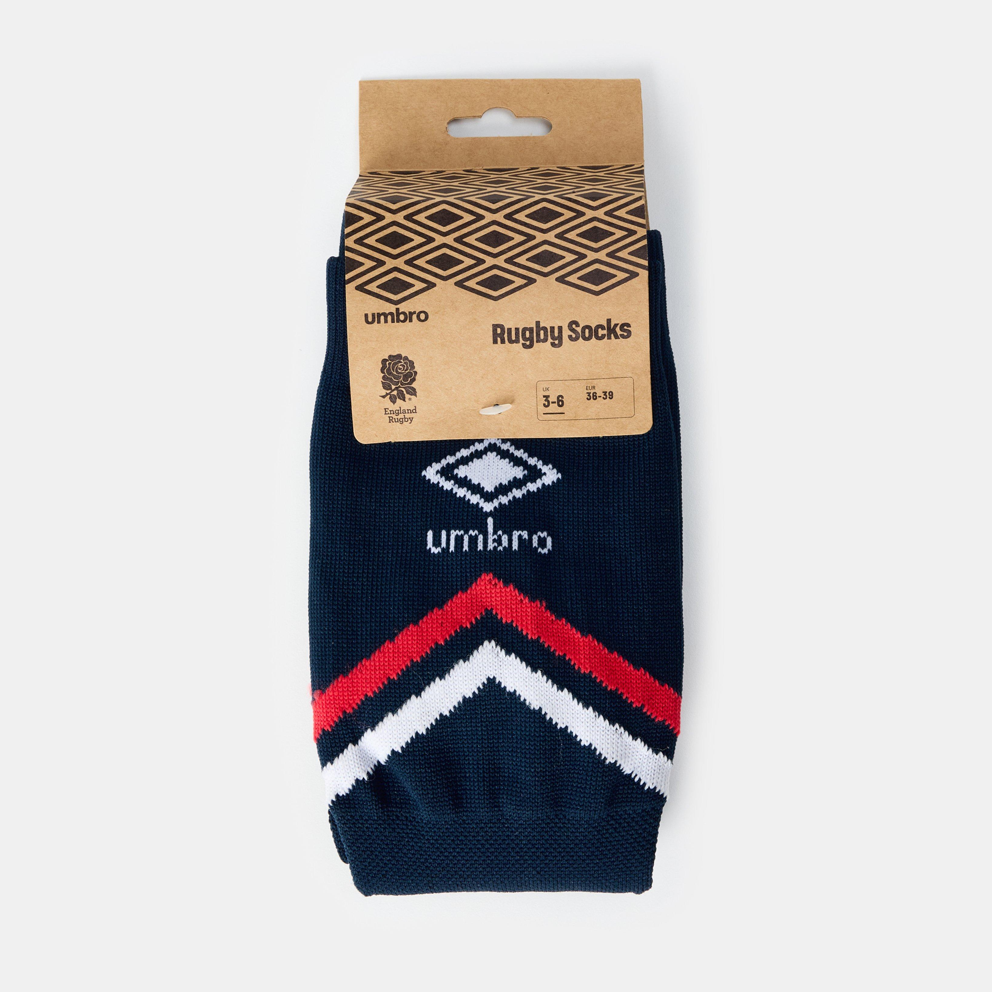 Multi - Umbro - England Half Calf Rugby Socks 2024 Juniors - 2