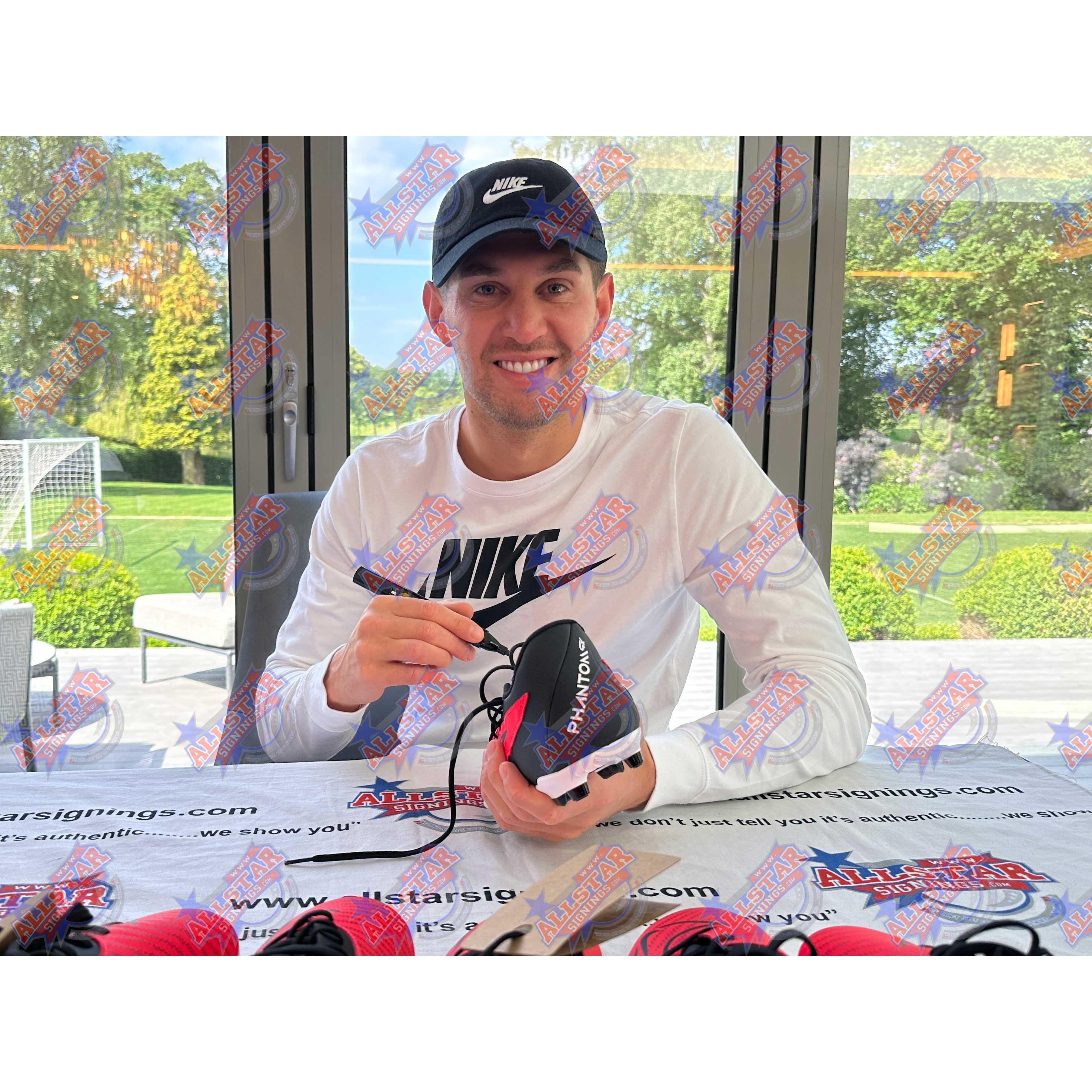 Blue - AllStarSignings Ltd - John Stones signed Manchester City Nike boot - 2