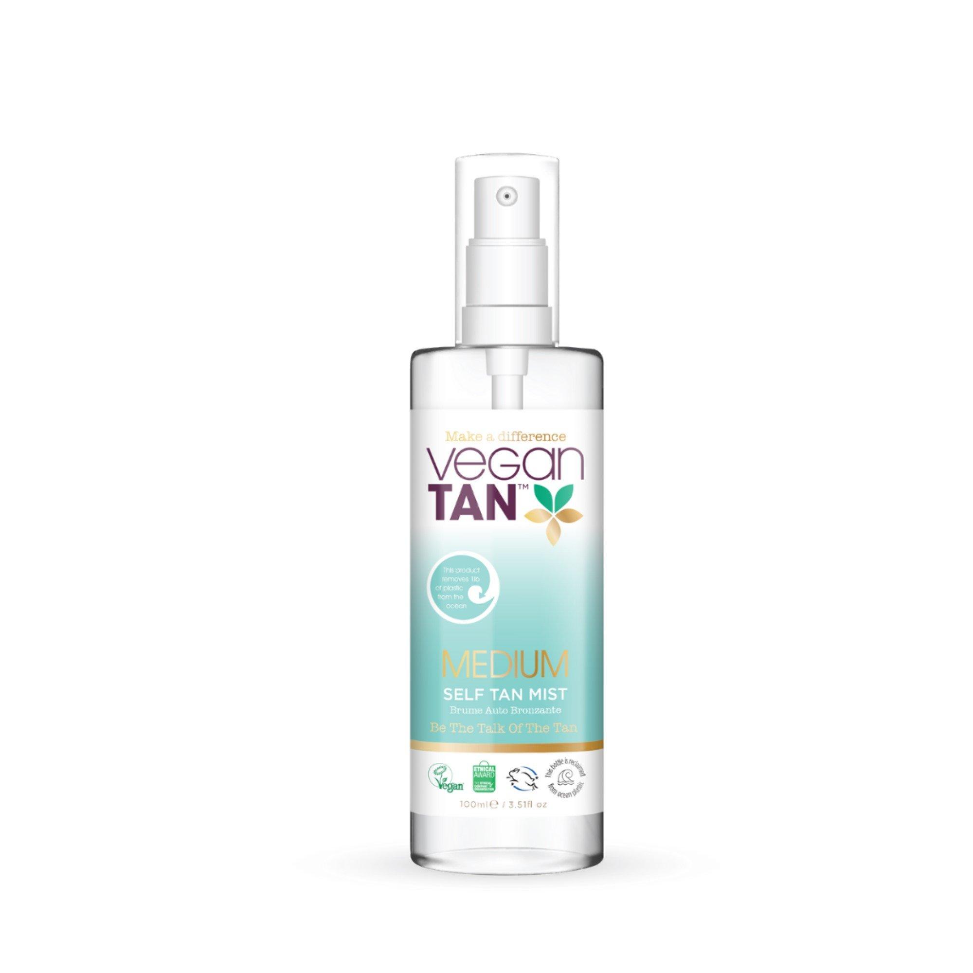 None - Vegan Tan - Vegan Tan Medium Self Tan Mist 100ml - 2