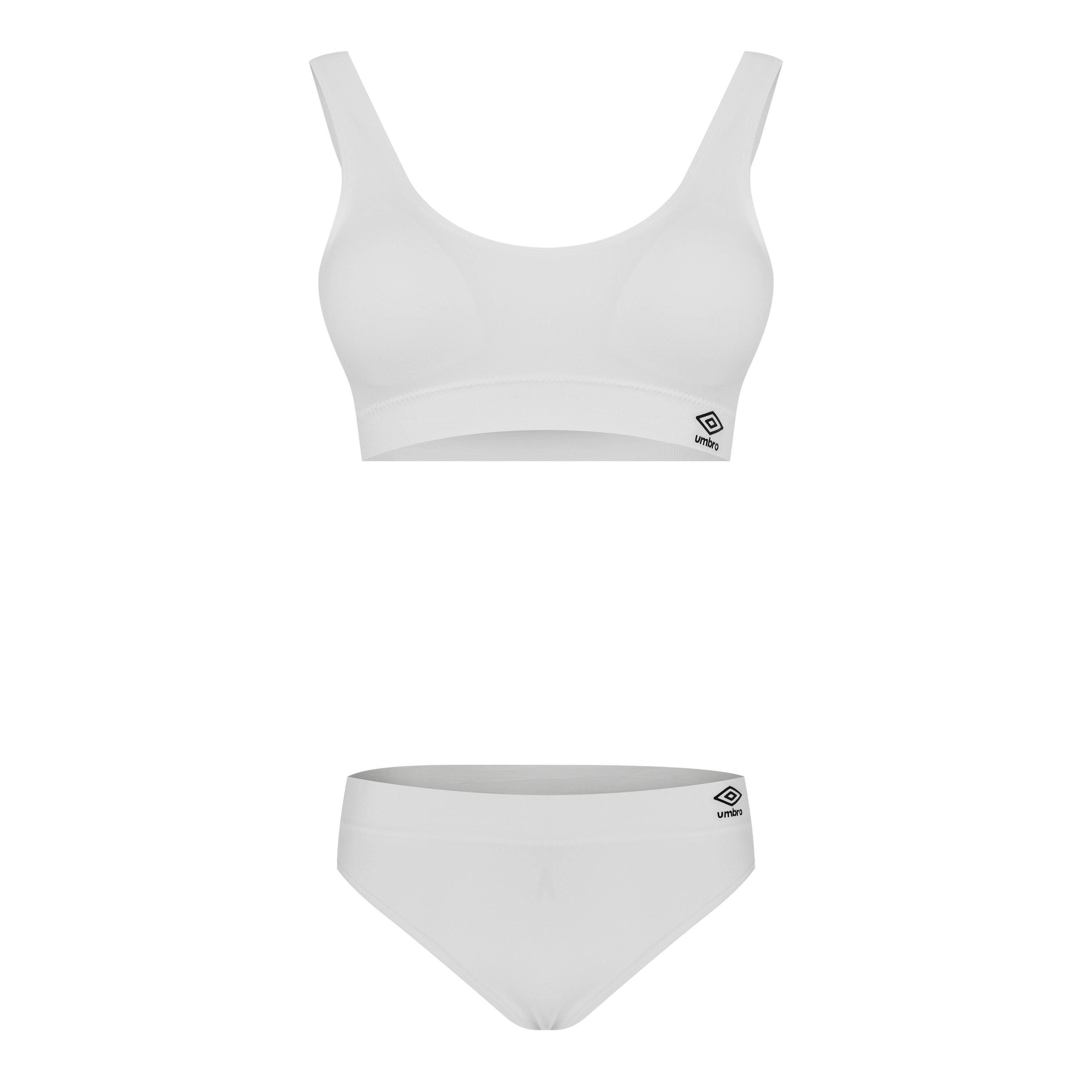 White - Umbro - Women's Hipster Briefs Underwear - 1