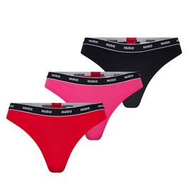 Hugo 3 Pack Stripe Thong