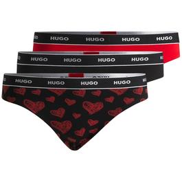 Hugo 3 Pack Stripe Thong