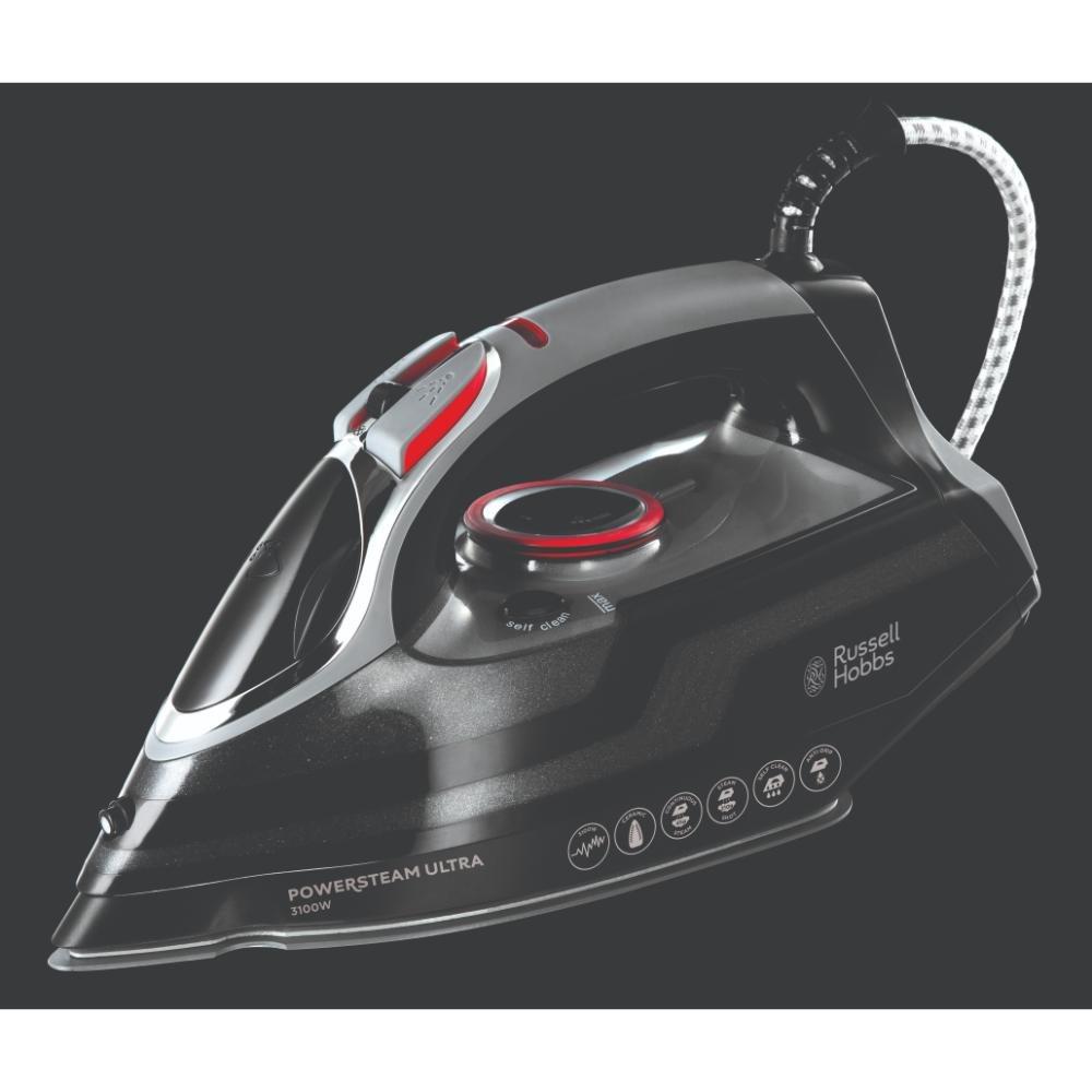 Black - Russell Hobbs - Powersteam Ultra Iron 3100W - 3
