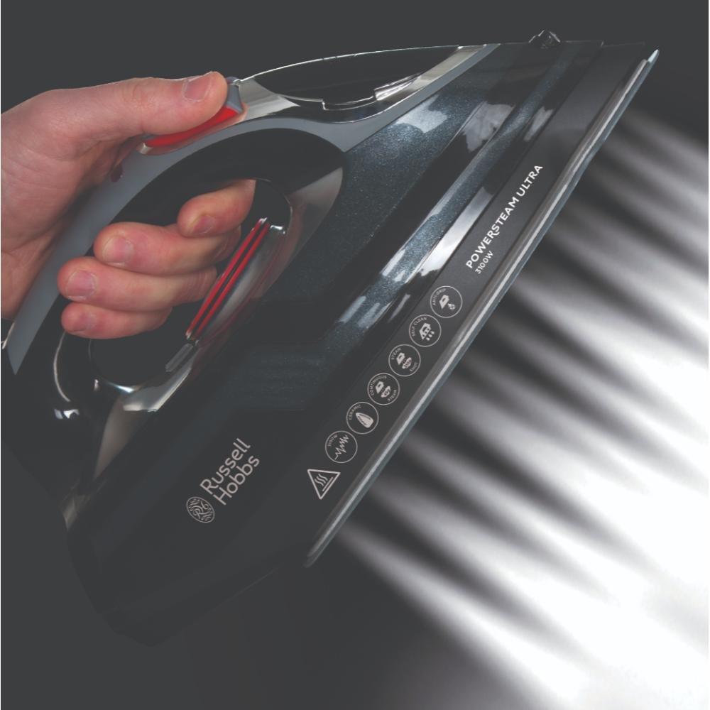Black - Russell Hobbs - Powersteam Ultra Iron 3100W - 8