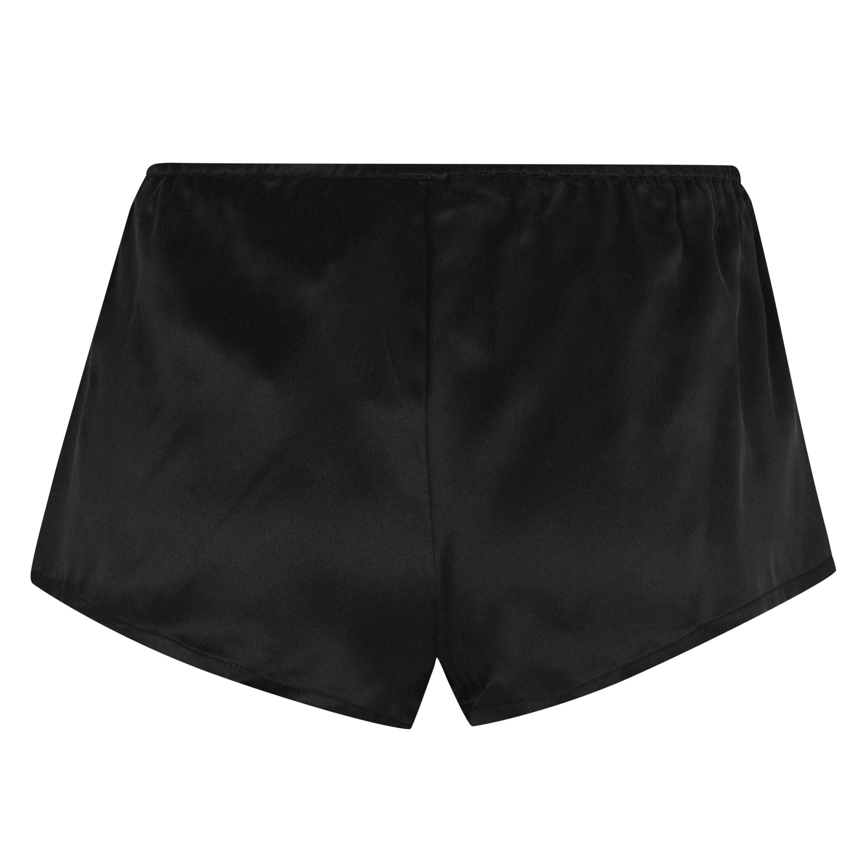 Black - Asceno - Venice Silk Shorts - 6