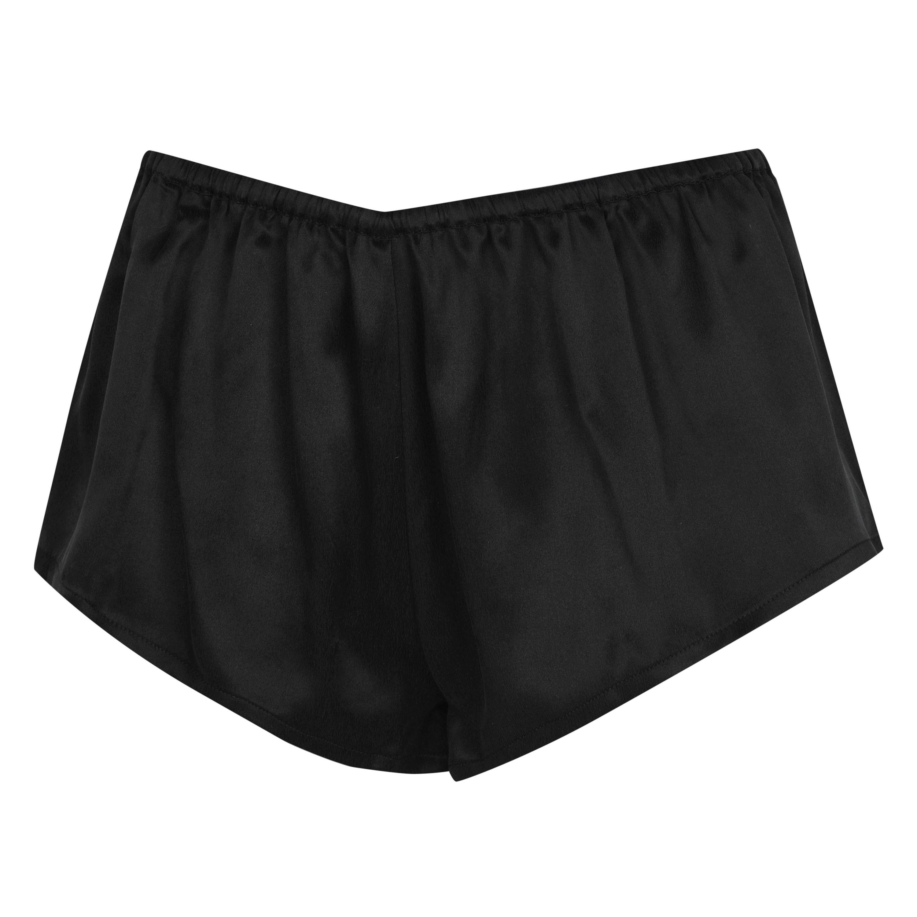 Black - Asceno - Venice Silk Shorts - 7