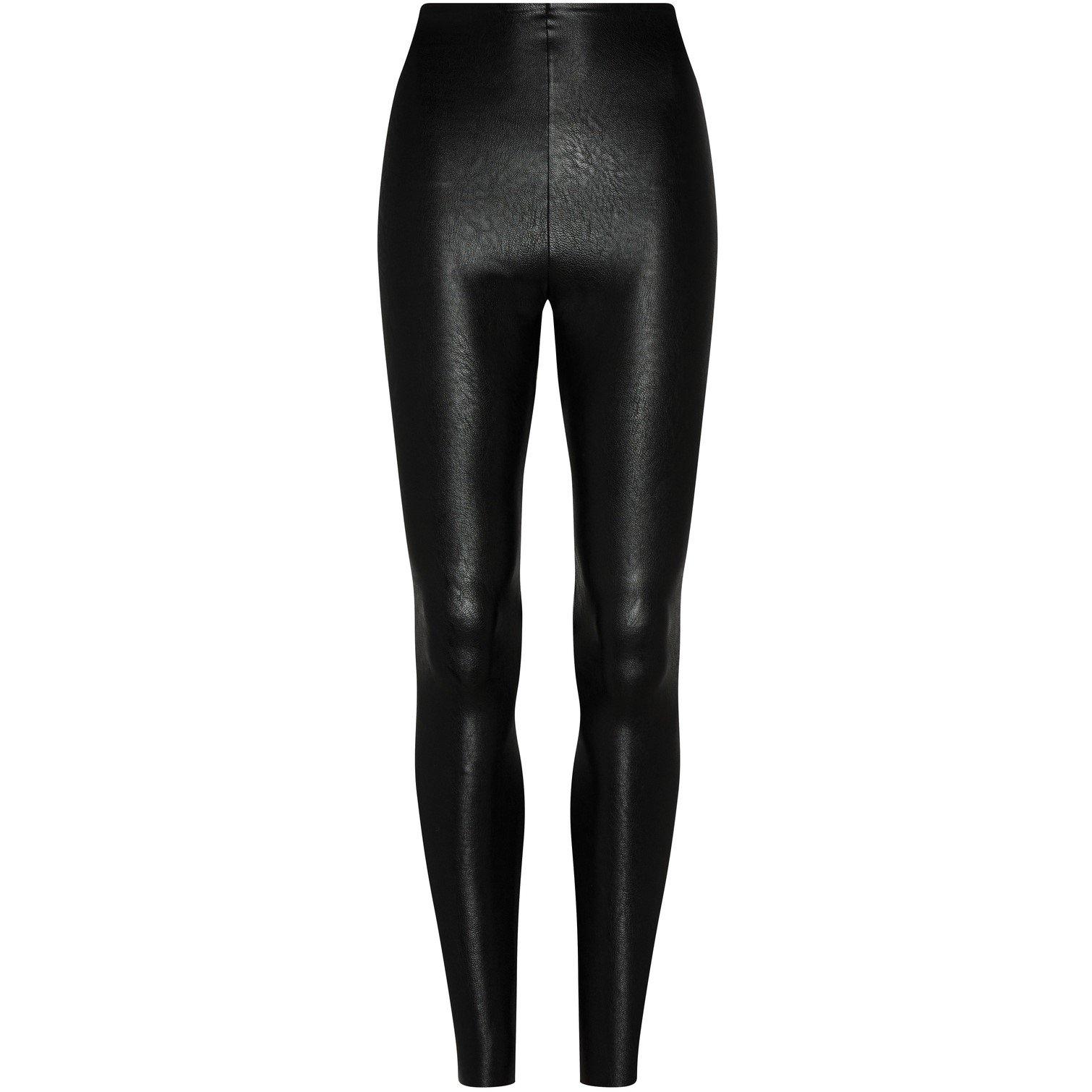 Black - Commando - Faux Leather 7/8 Leggings - 4