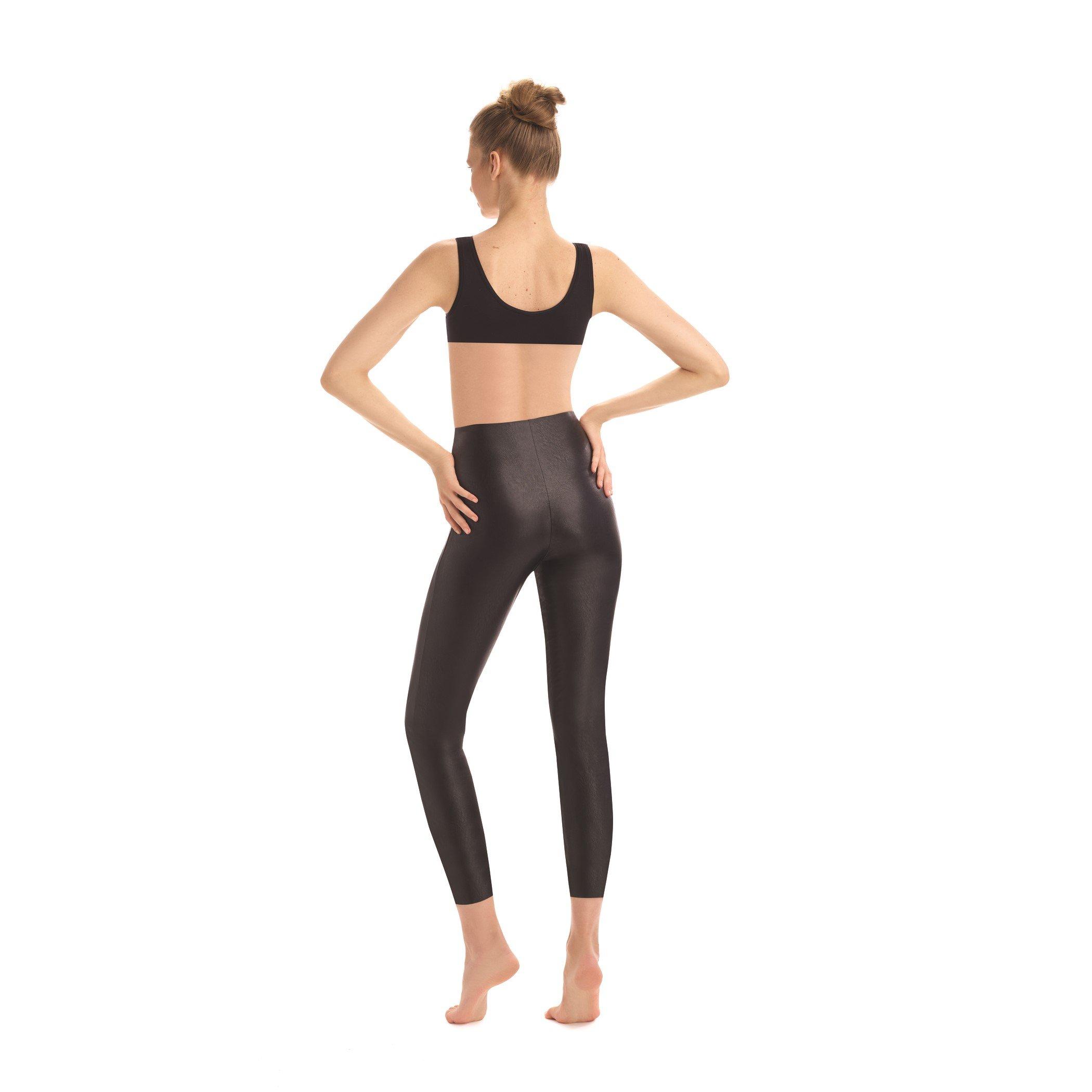 Black - Commando - Faux Leather 7/8 Leggings - 5