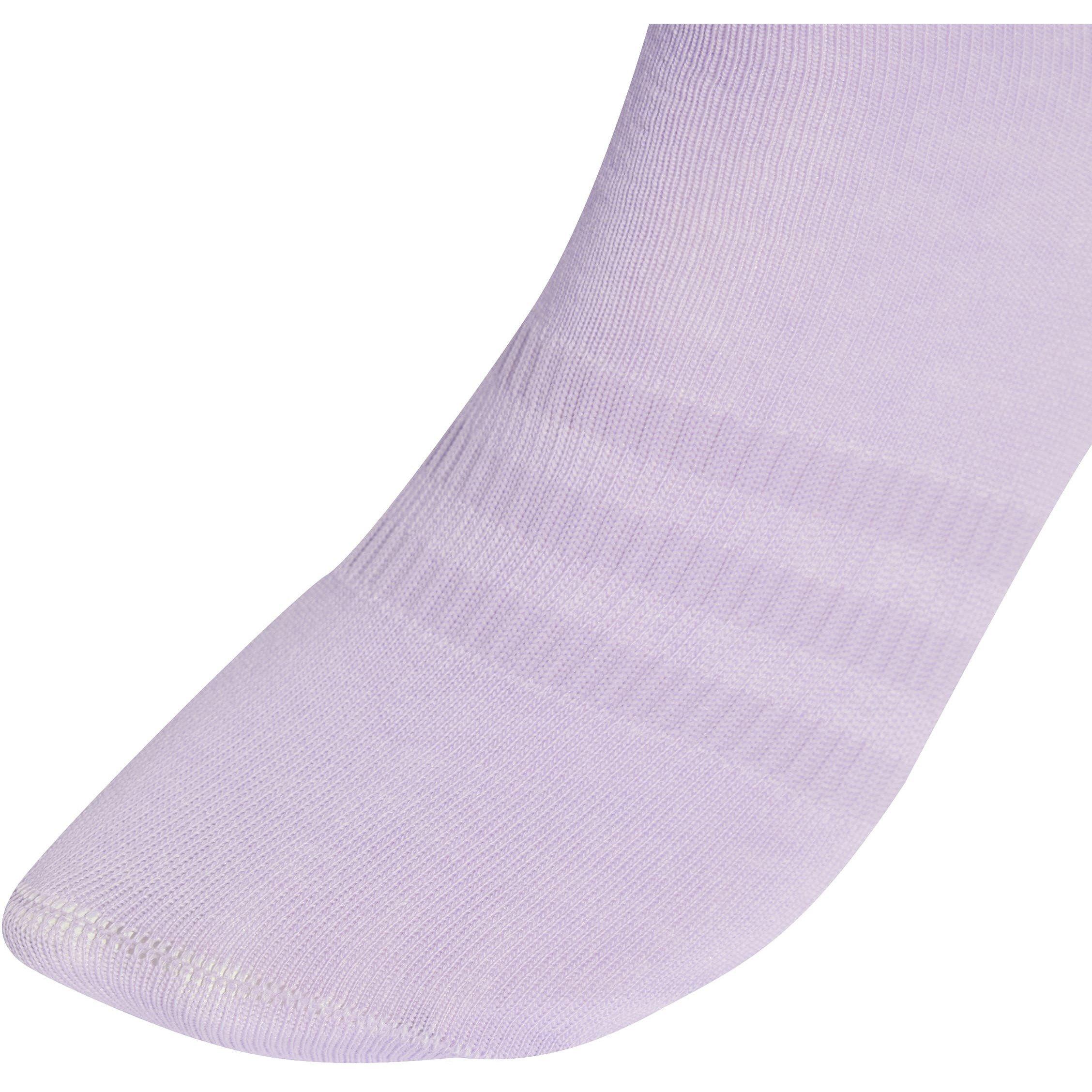 PowPlum/Wht - adidas - Adults Ankle Socks - 3