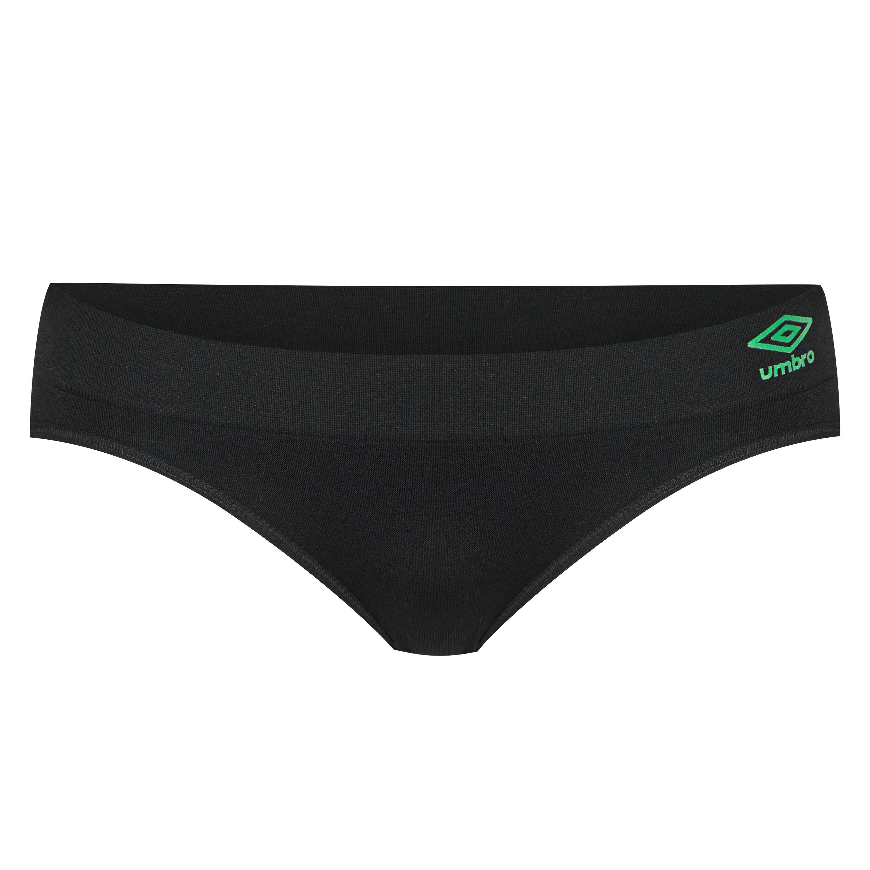Crna - Umbro - Women's Seamless Hipster Brief Underwear - 2