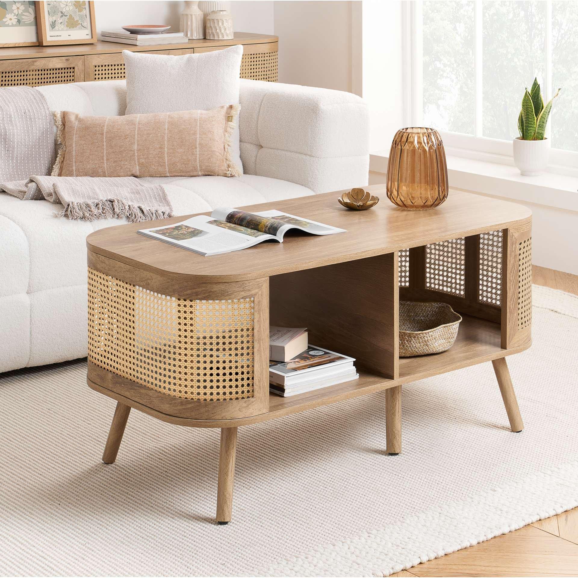 Birlea  Noah Coffee Table - Oak