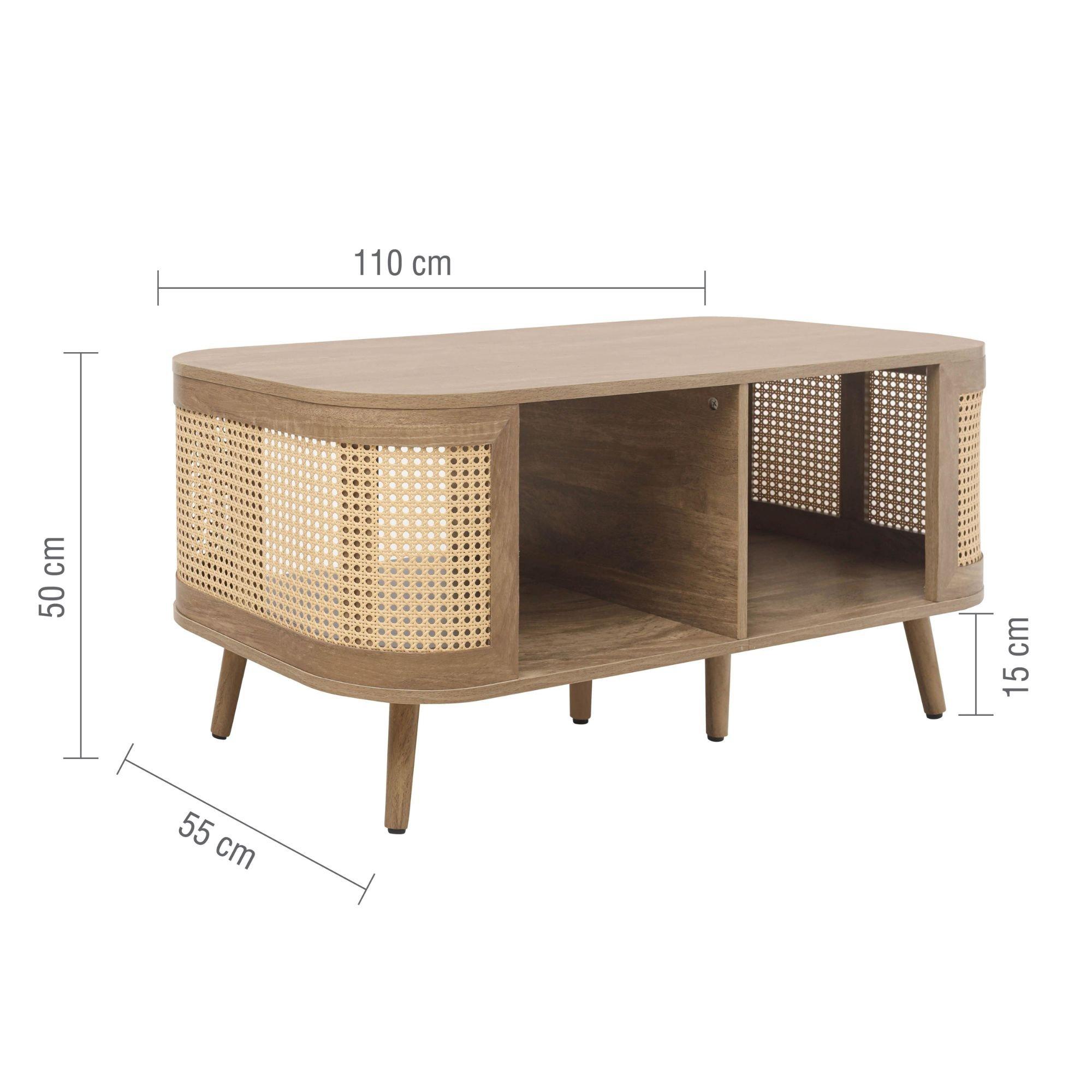 Oak - Birlea - Noah Coffee Table - 9