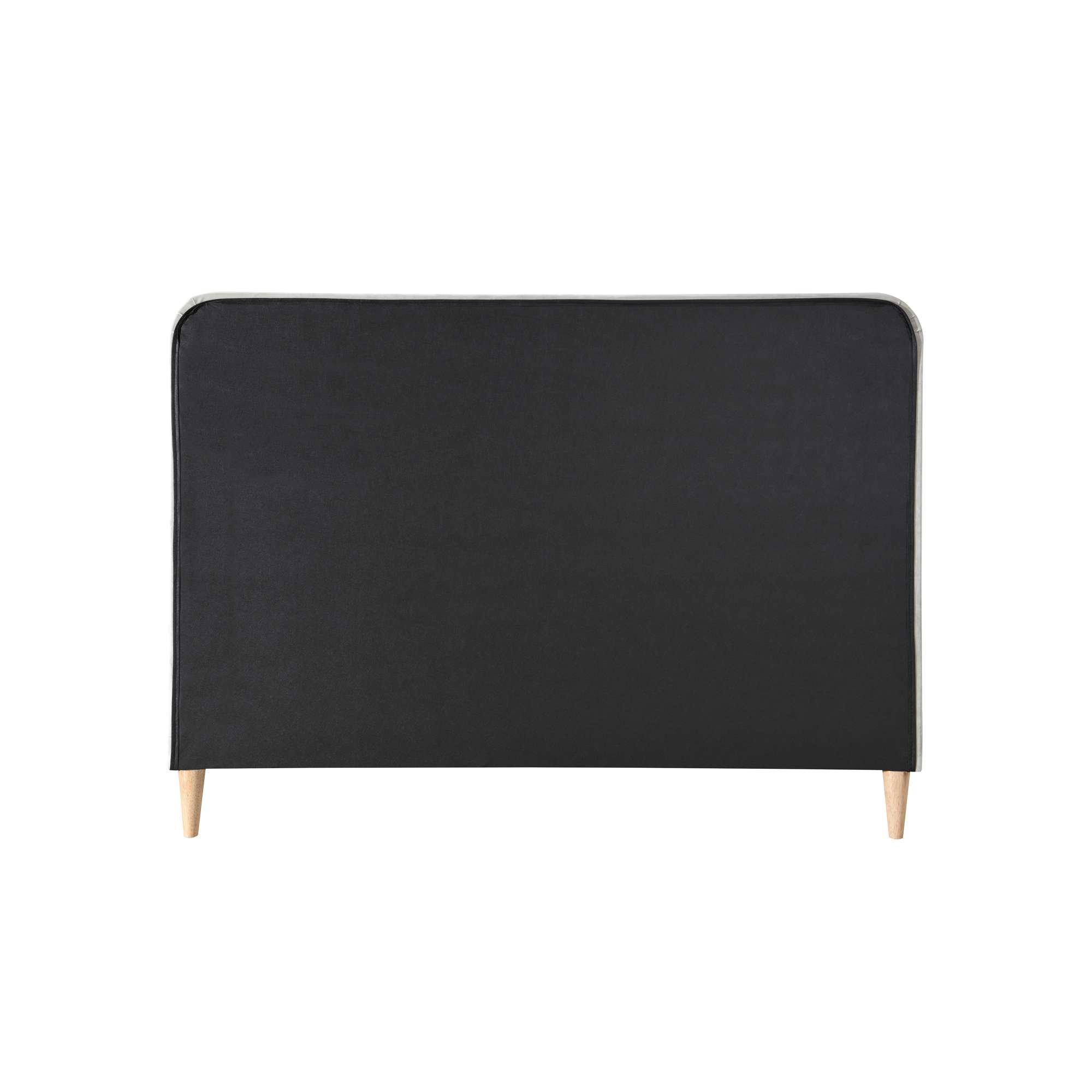 Warm Stone - Birlea - Agatha Warm Stone Velvet Bed - 12