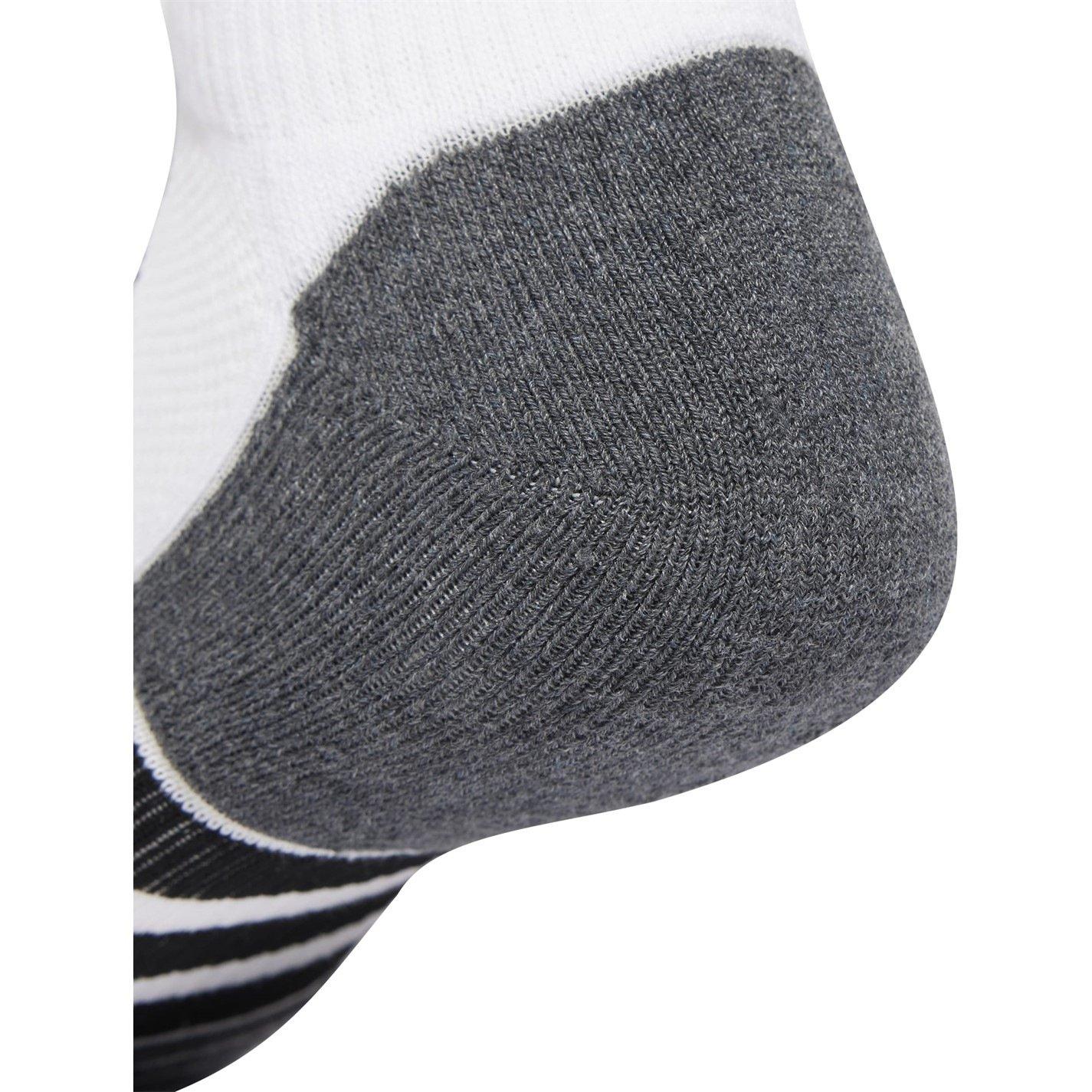 White Black - adidas - Adults Low Trainers Socks - 3