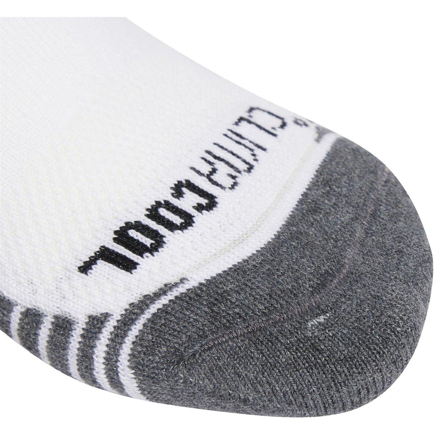 White Black - adidas - Adults Low Trainers Socks - 4