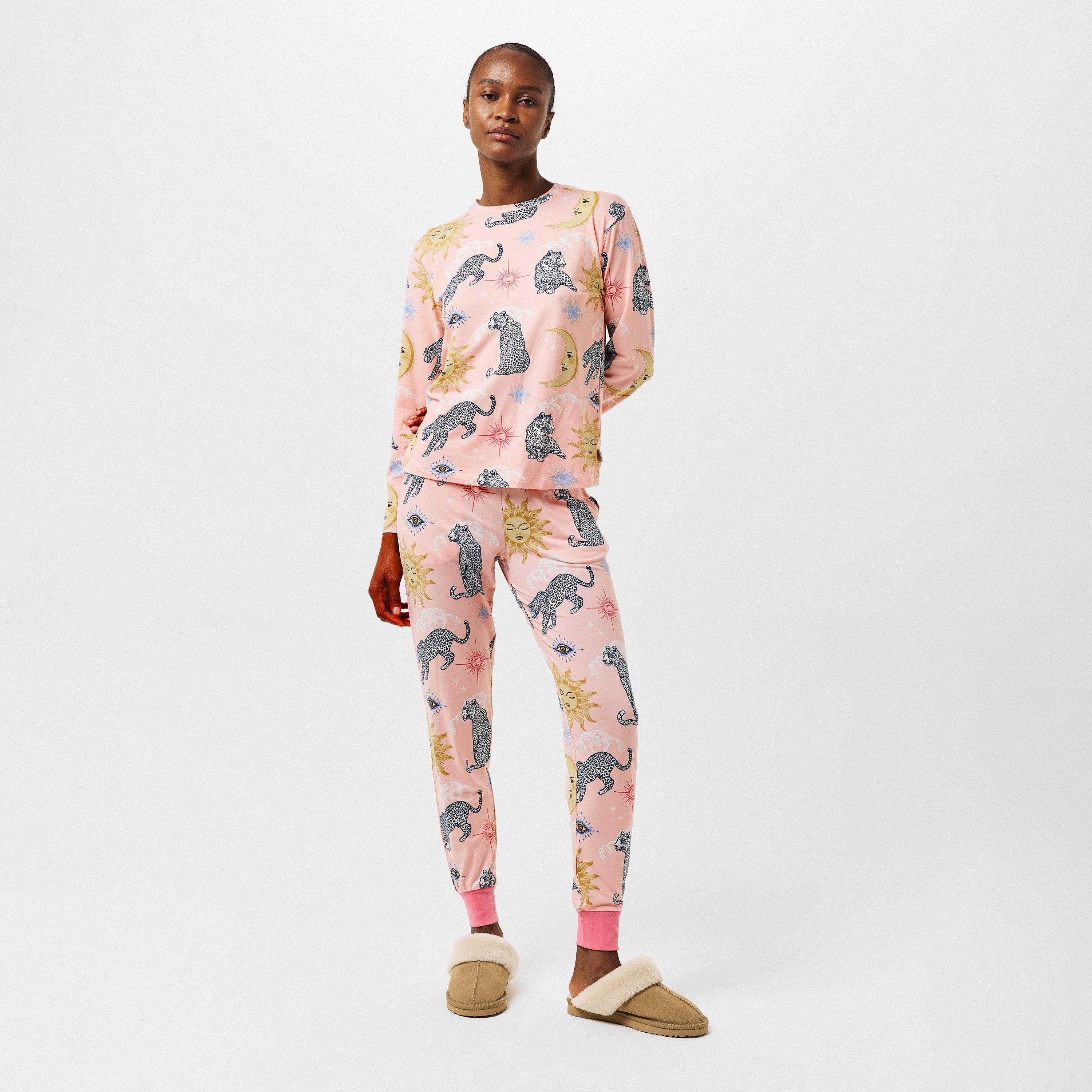 Pink Leoprd Ply - Chelsea Peers - Classic Pyjama Set - 6