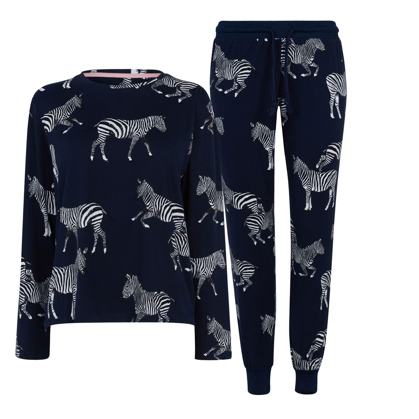 Zebra Navy - Chelsea Peers - Classic Pyjama Set - 5