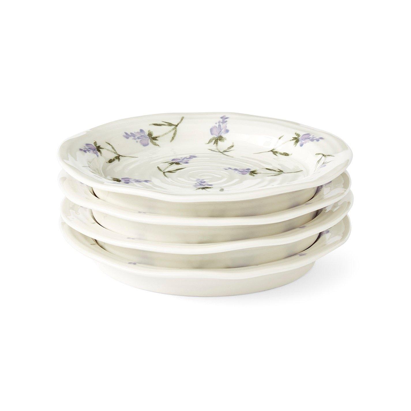 Portmeirion  Sophie Conran Lavandula Set Of 4 Tea Plates - 