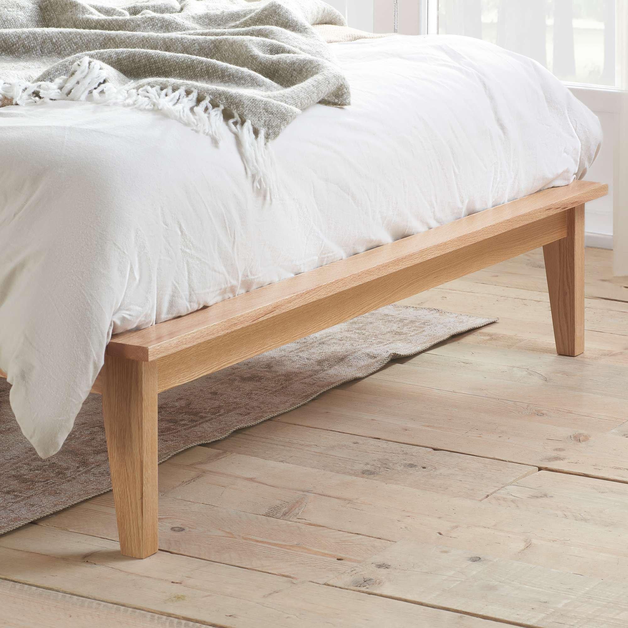 Oak - Birlea - Astrid Rattan Bed - 9