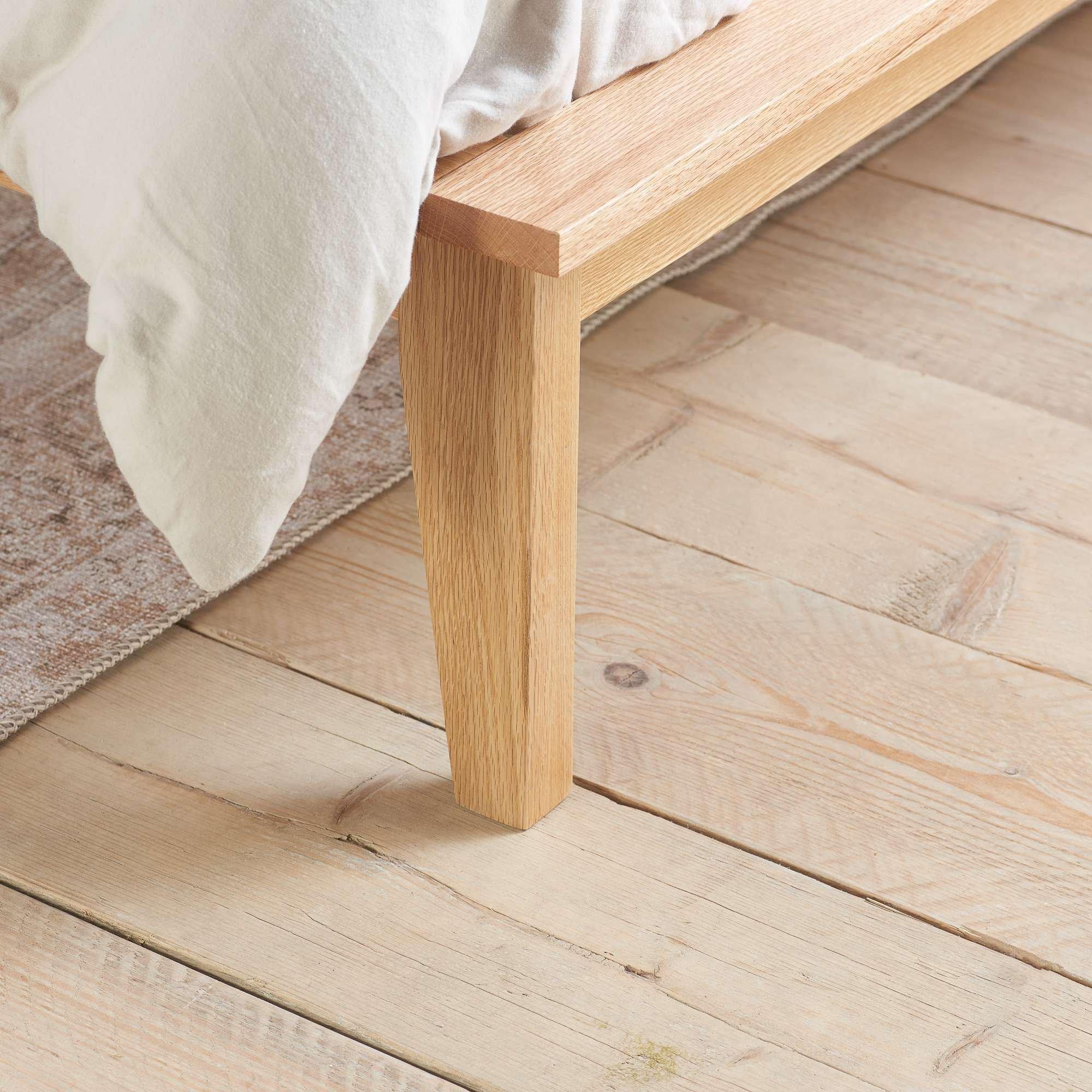 Oak - Birlea - Astrid Rattan Bed - 10