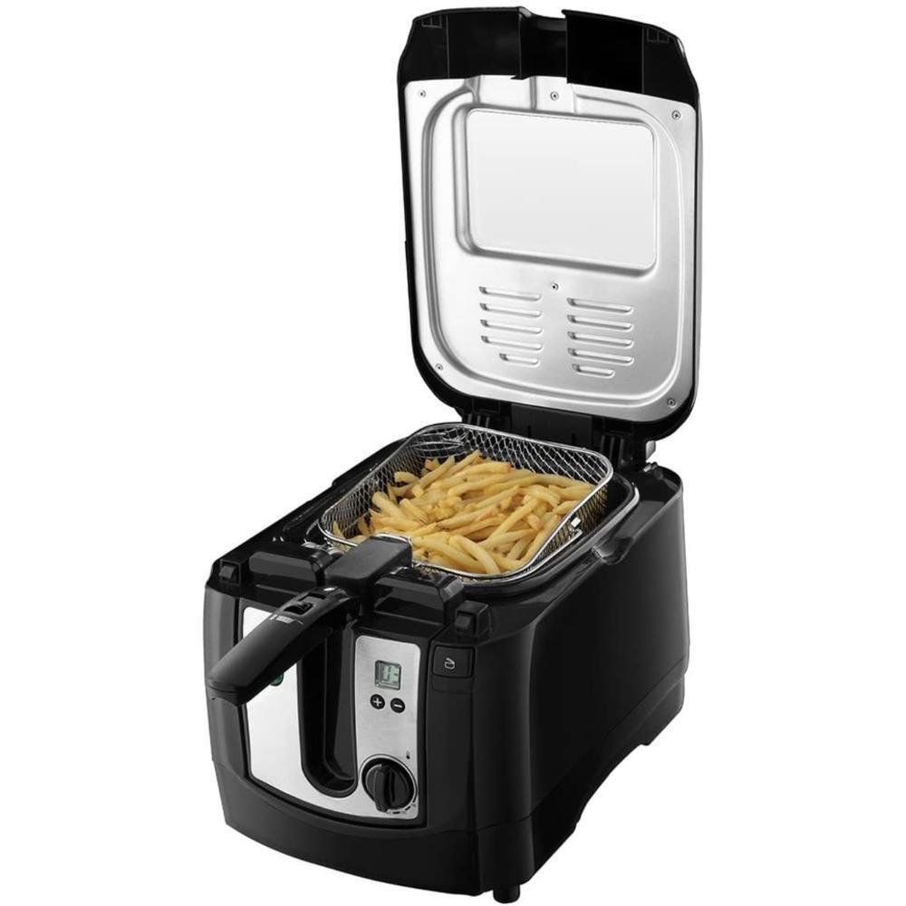Black - Russell Hobbs - Digital Oil Fryer - 2