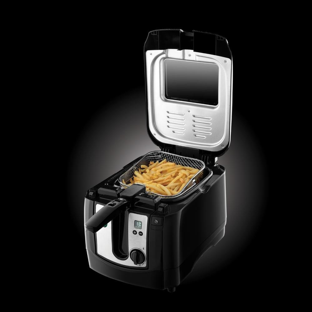 Black - Russell Hobbs - Digital Oil Fryer - 7