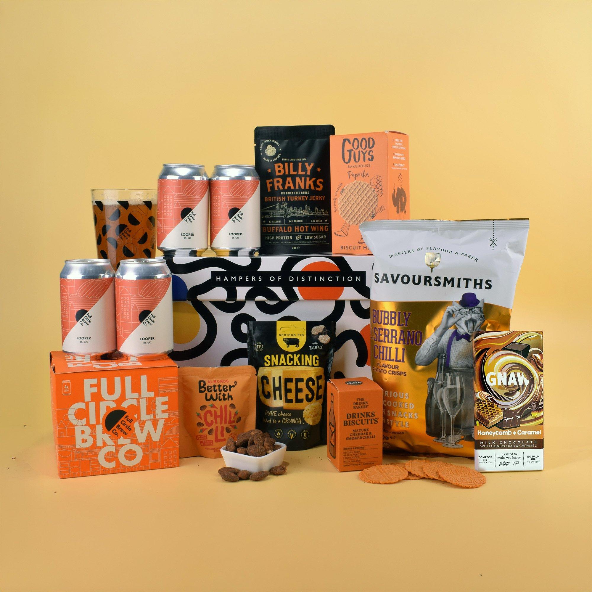 Multi - Spicers of Hythe - Looper Beer and Pub Snacks Gift Box