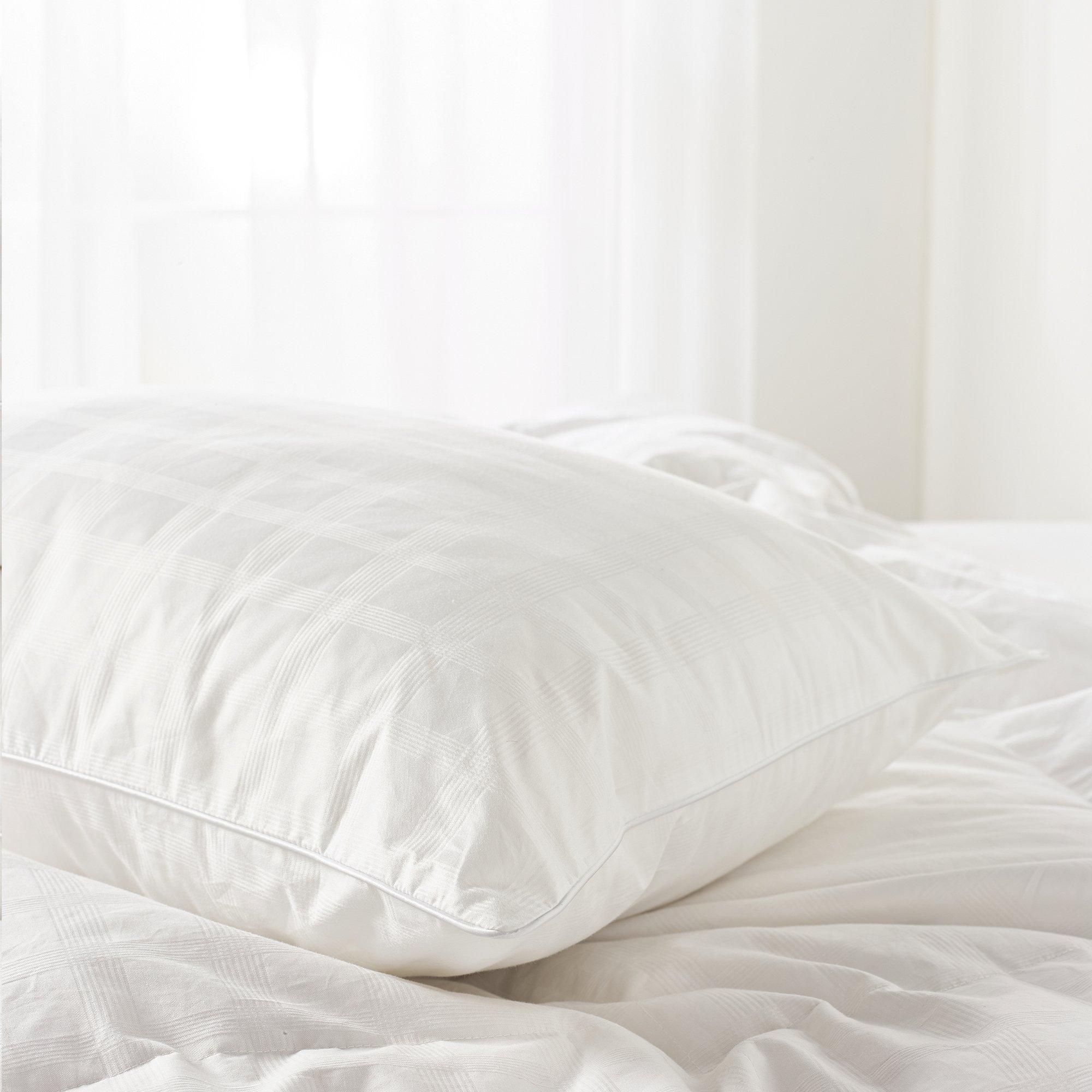 White - Snuggledown - Clusterdown Medium Support Pillow - 2