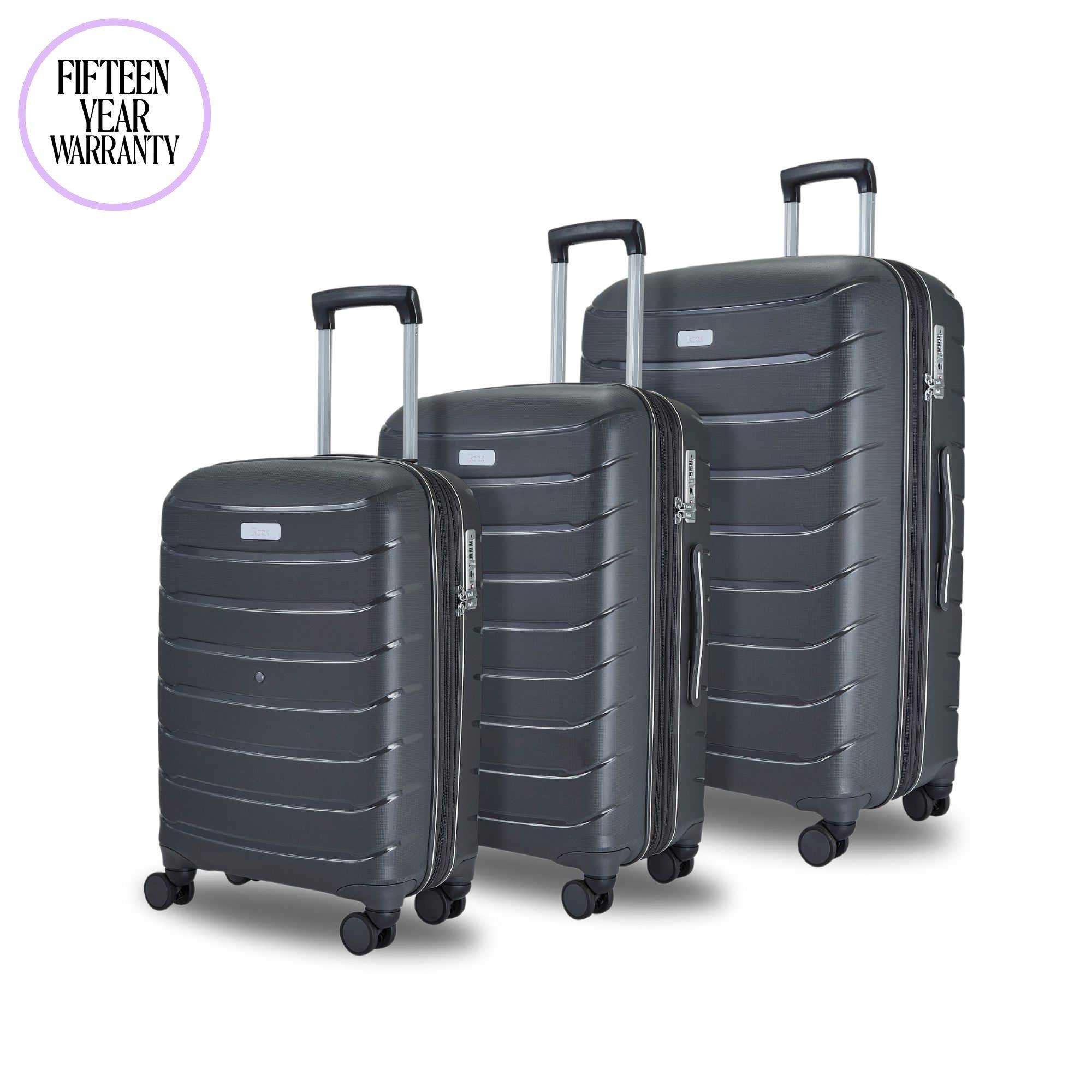 Rock  Prime Suitcase Charcoal - Medium