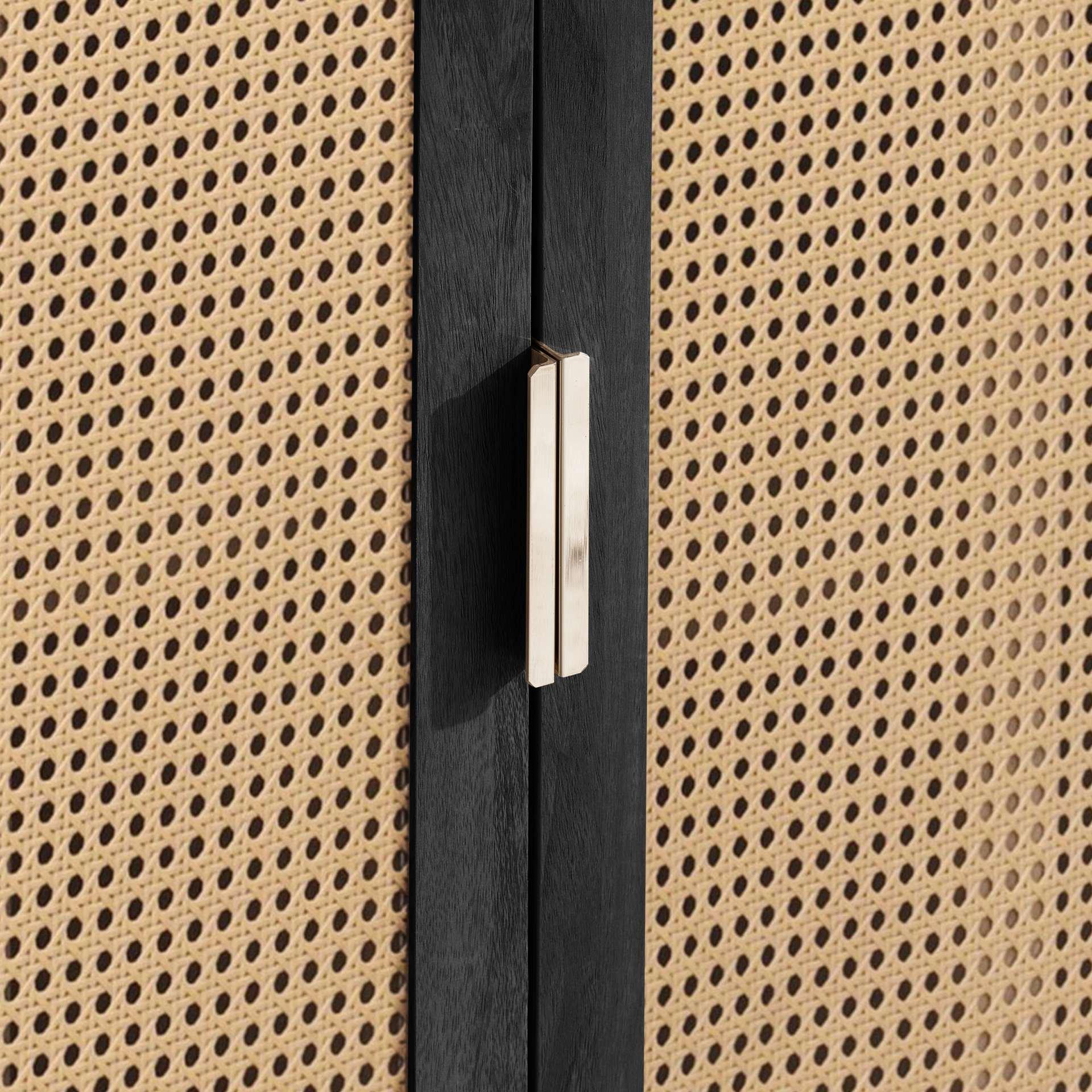 Black - Birlea - Noah 3 Door Sideboard - 11