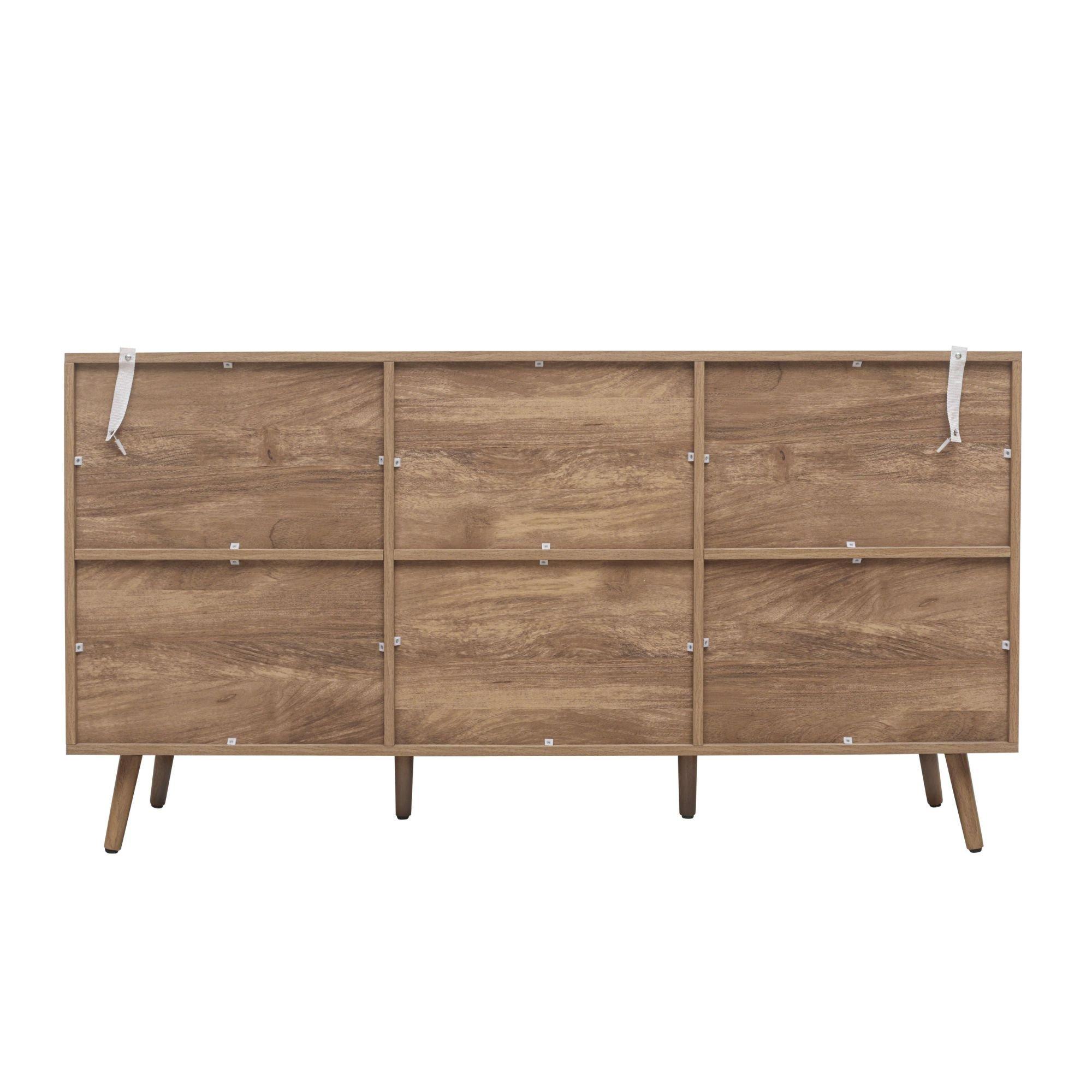 Oak - Birlea - Noah 3 Door Sideboard - 8