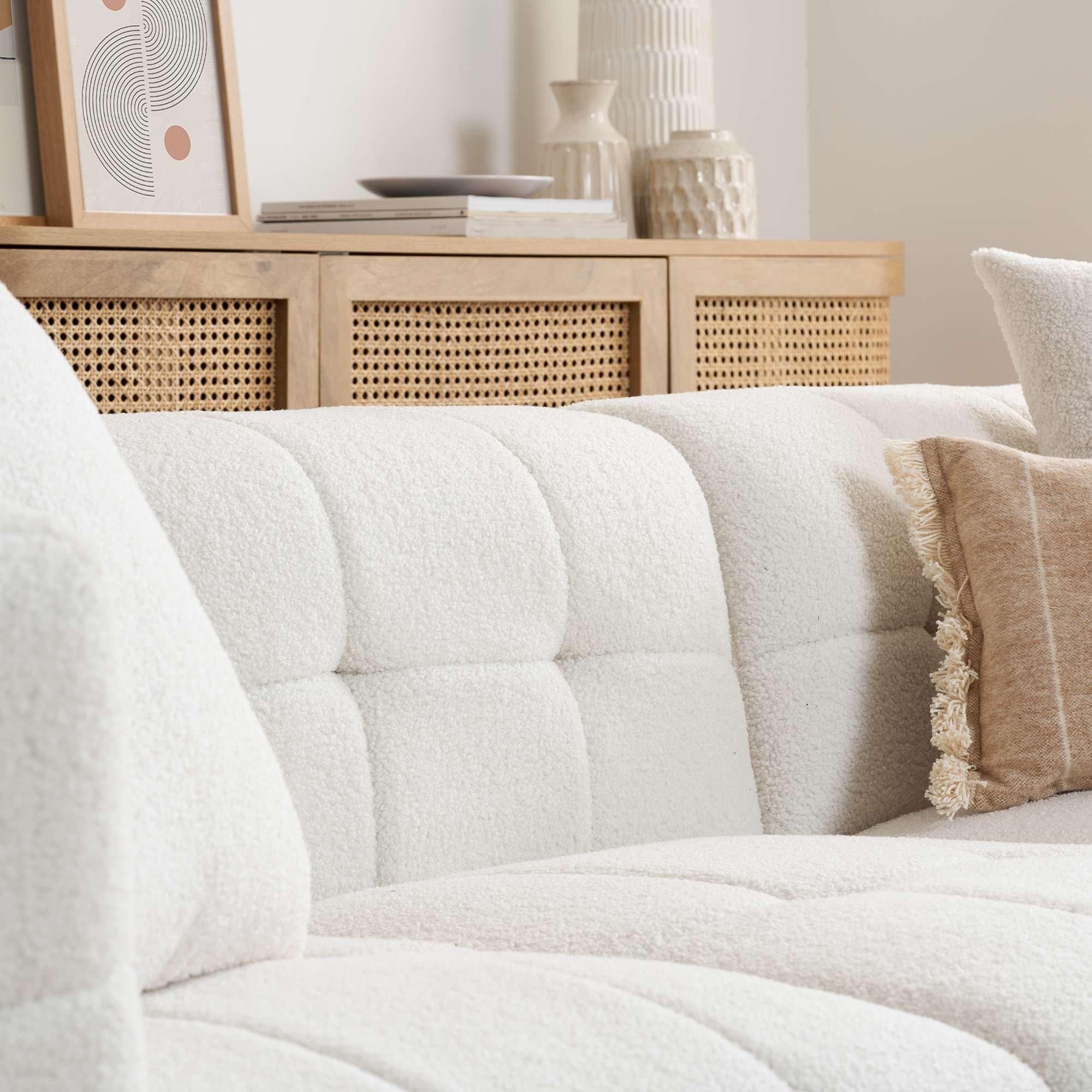 White Boucle - Birlea - Milo Modular Sofa Sets - 12