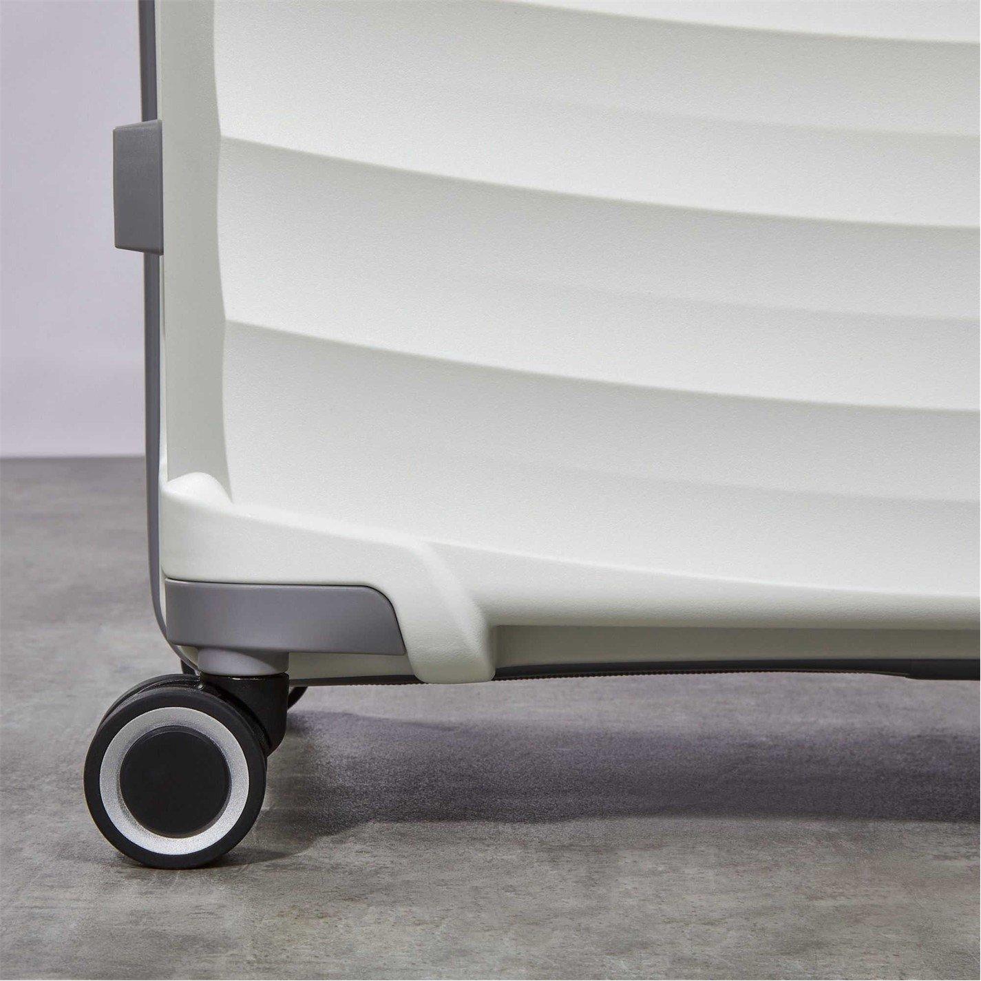 White - Rock - Sunwave Suitcase White - 3