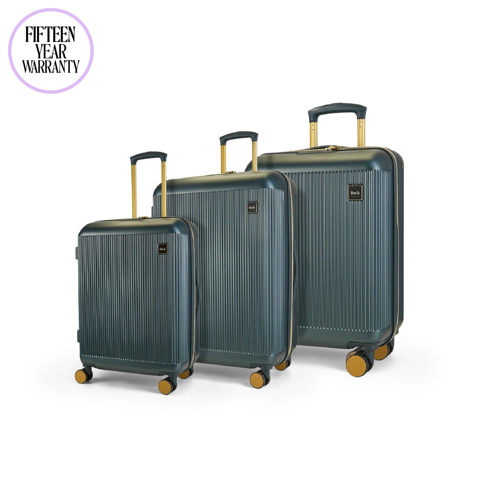Green With Gold - Rock - Rock Aria Suitcases Green with Gold - 1
