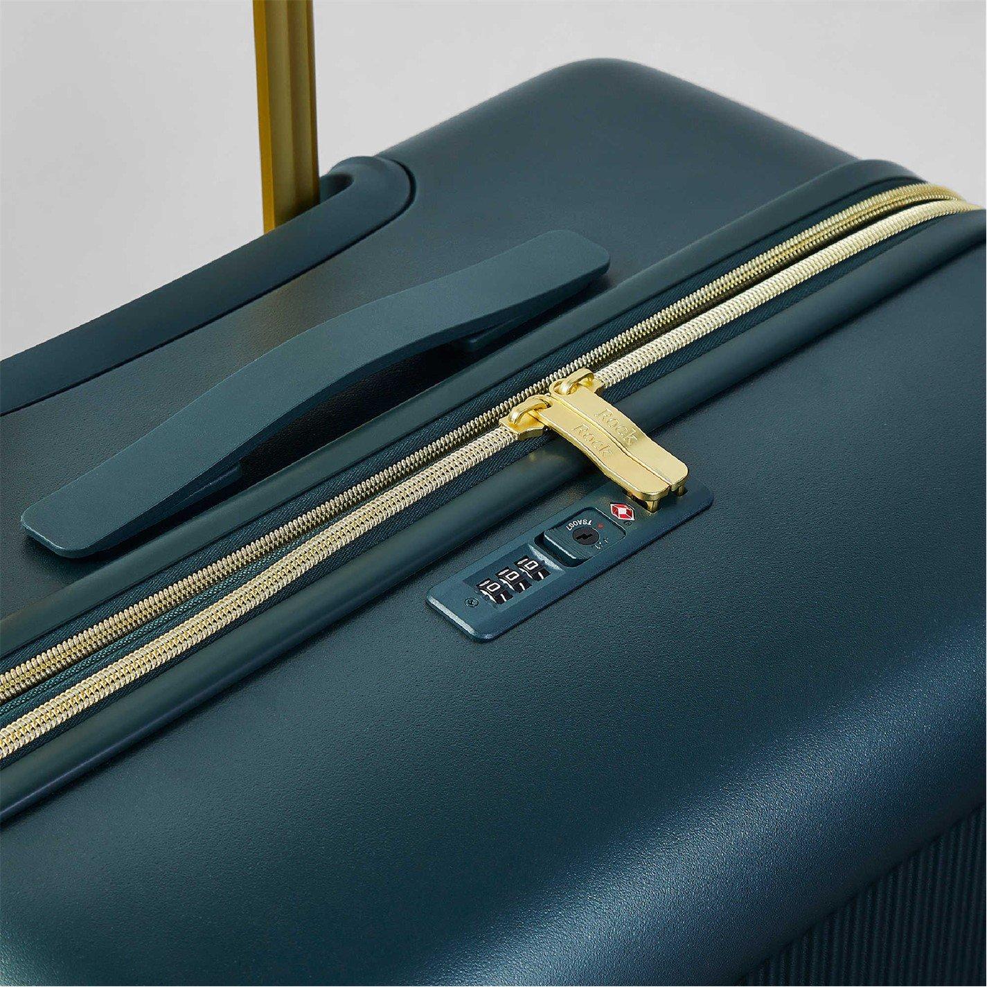 Green With Gold - Rock - Rock Aria Suitcases Green with Gold - 6