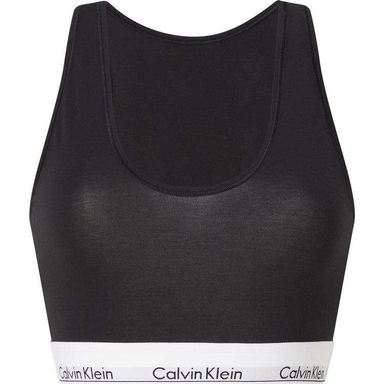 Noir - Calvin Klein Underwear - UNLINED BRALETTE