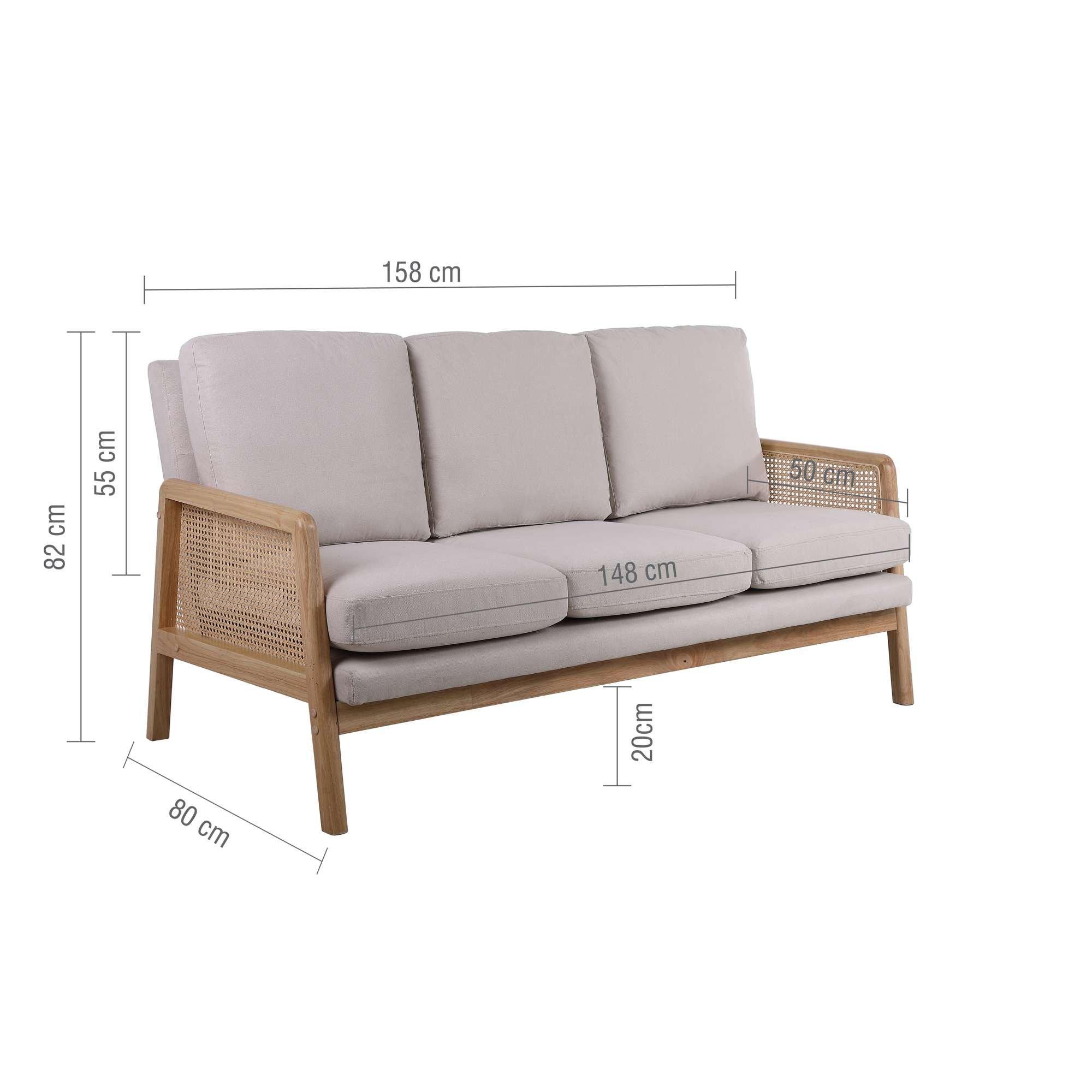 Cream - Birlea - Ida Sofa Or Chair - 14