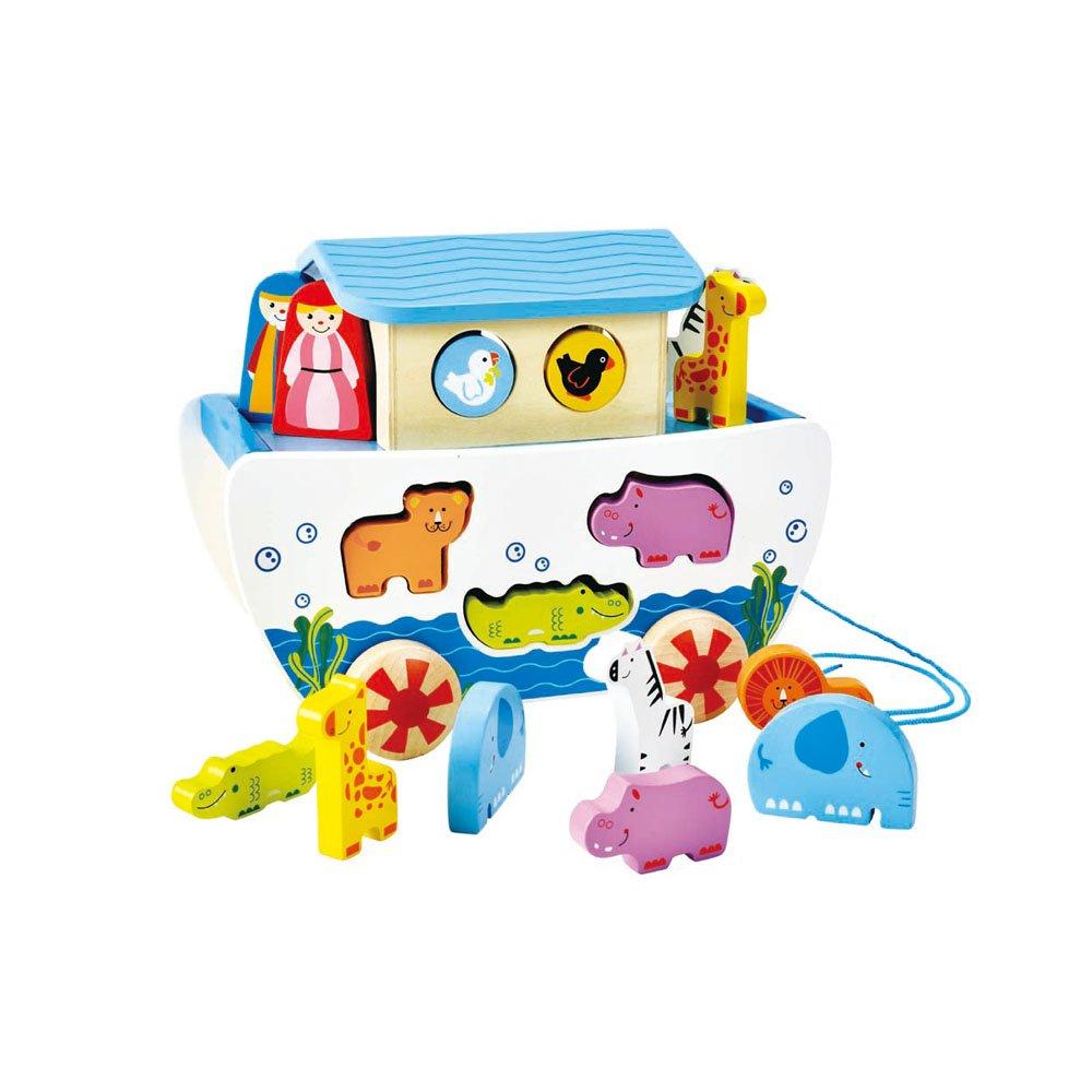 Hape  Kids Pull Along Noahs Ark - 