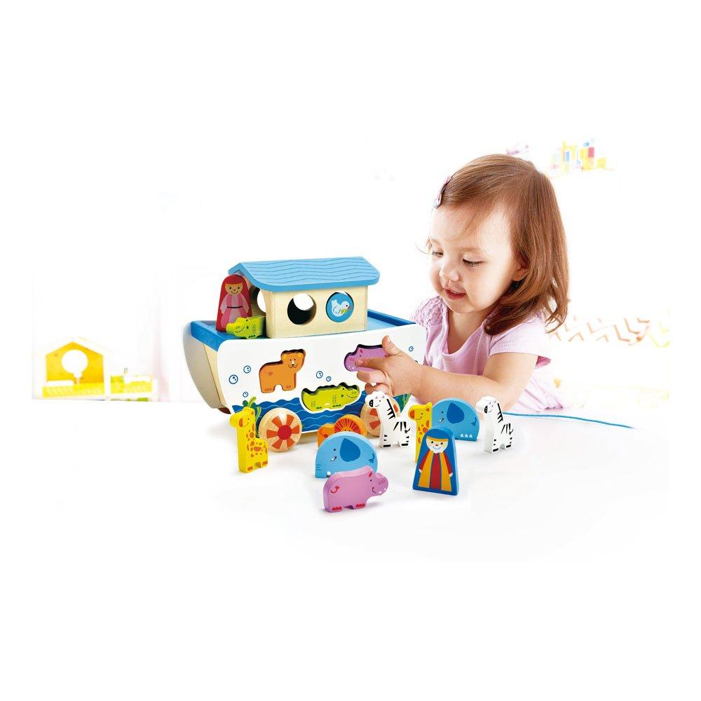 Multi - Hape - Pull Along Noahs Ark - 4