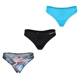 Reebok 3-Pack Womens Performance Thongs Aggie